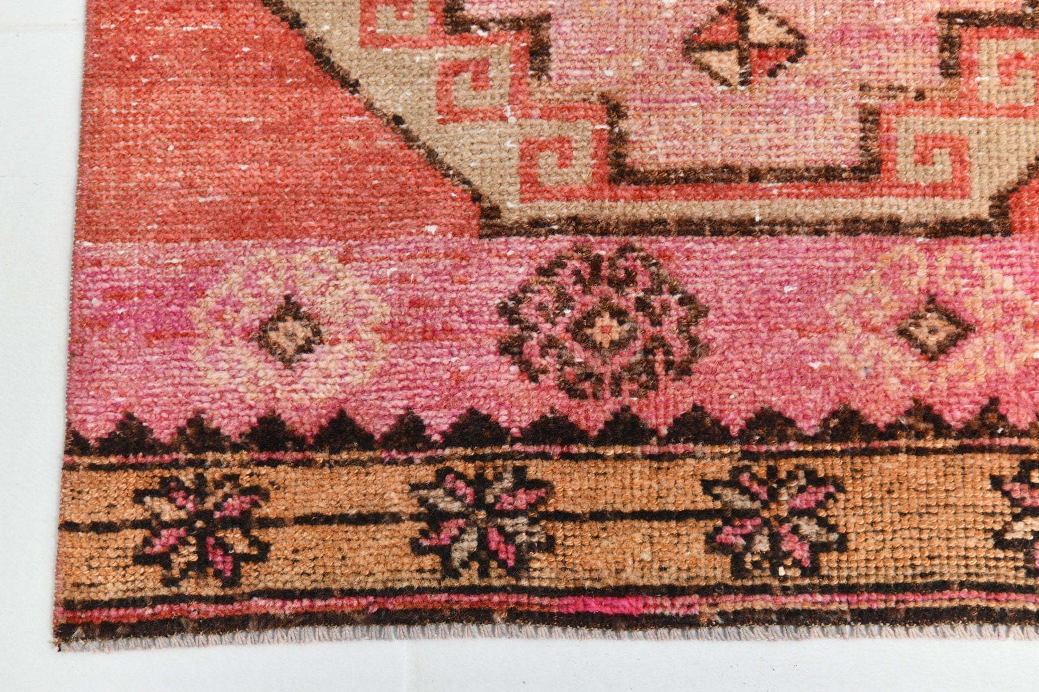 Turkish Vintage Runner Rug 2’7’’ x 12’8’’
