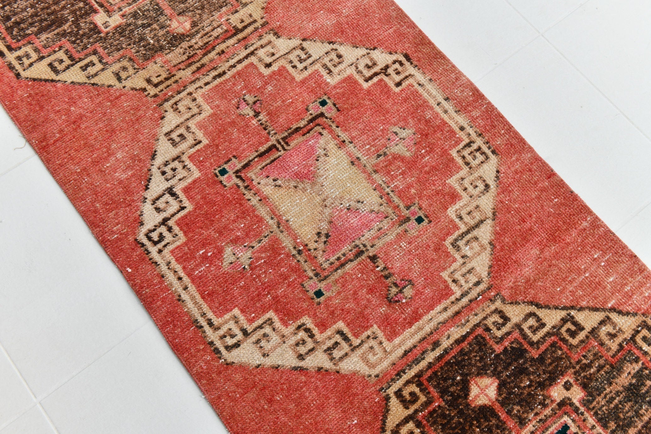 Turkish Vintage Runner Rug 2’7’’ x 12’8’’