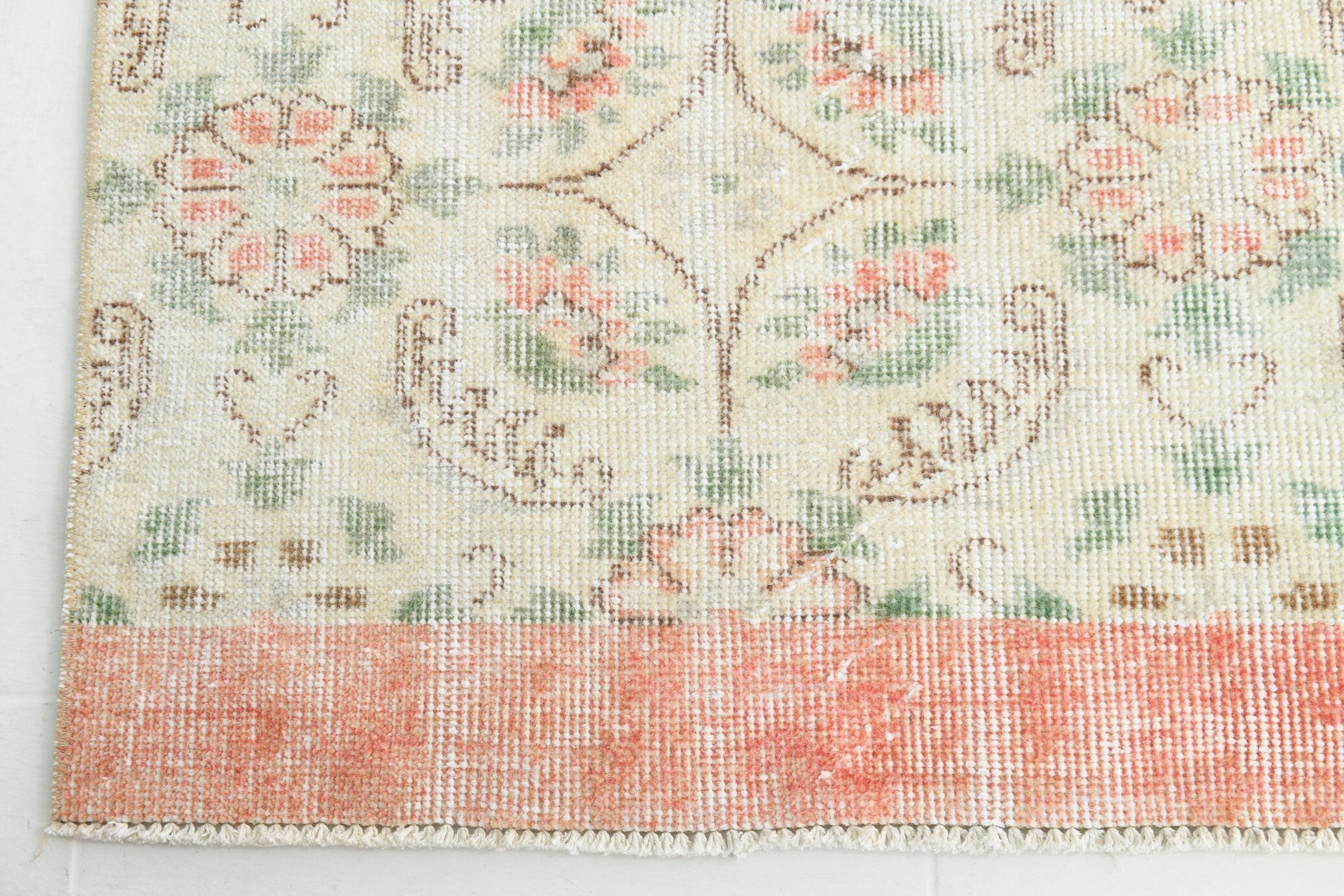 Turkish Vintage Runner Rug 2’7’ x 9’1’