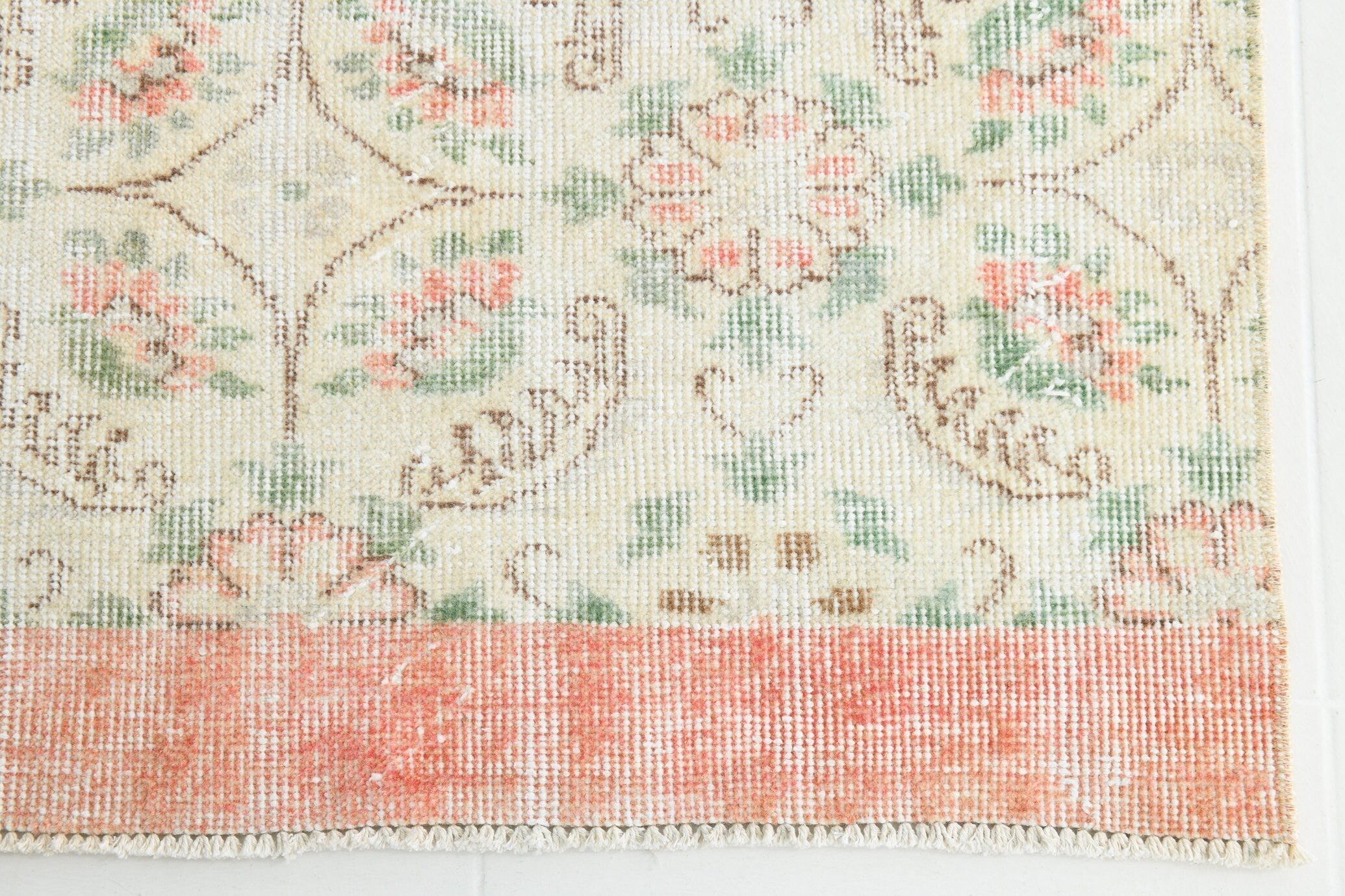 Turkish Vintage Runner Rug 2’7’ x 9’1’