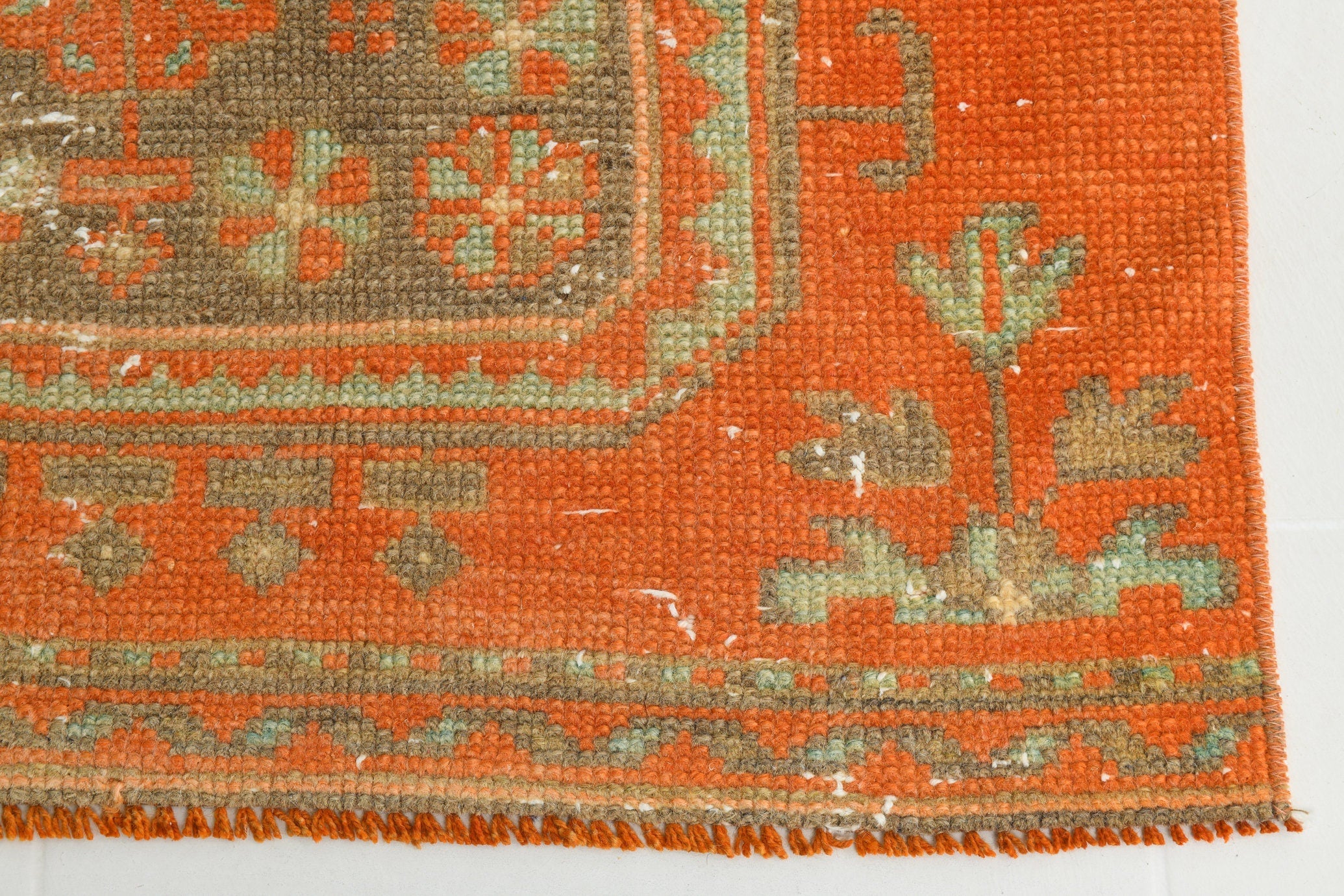 Turkish Vintage Runner Rug 2’9’ x 10’5’