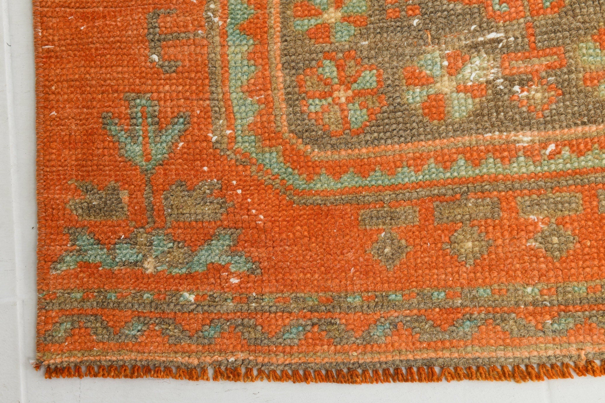 Turkish Vintage Runner Rug 2’9’ x 10’5’