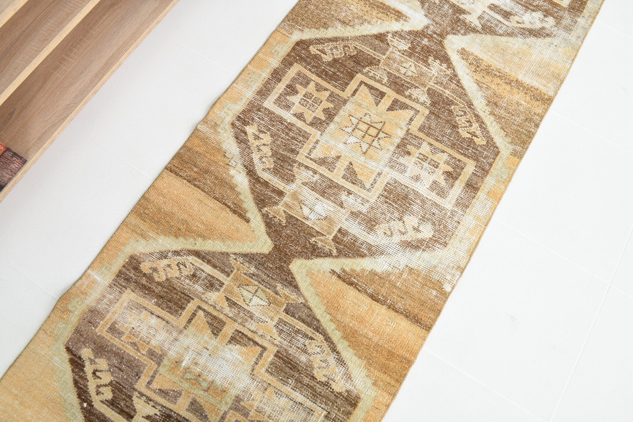 Turkish Vintage Runner Rug 2’9’ x 11’11’