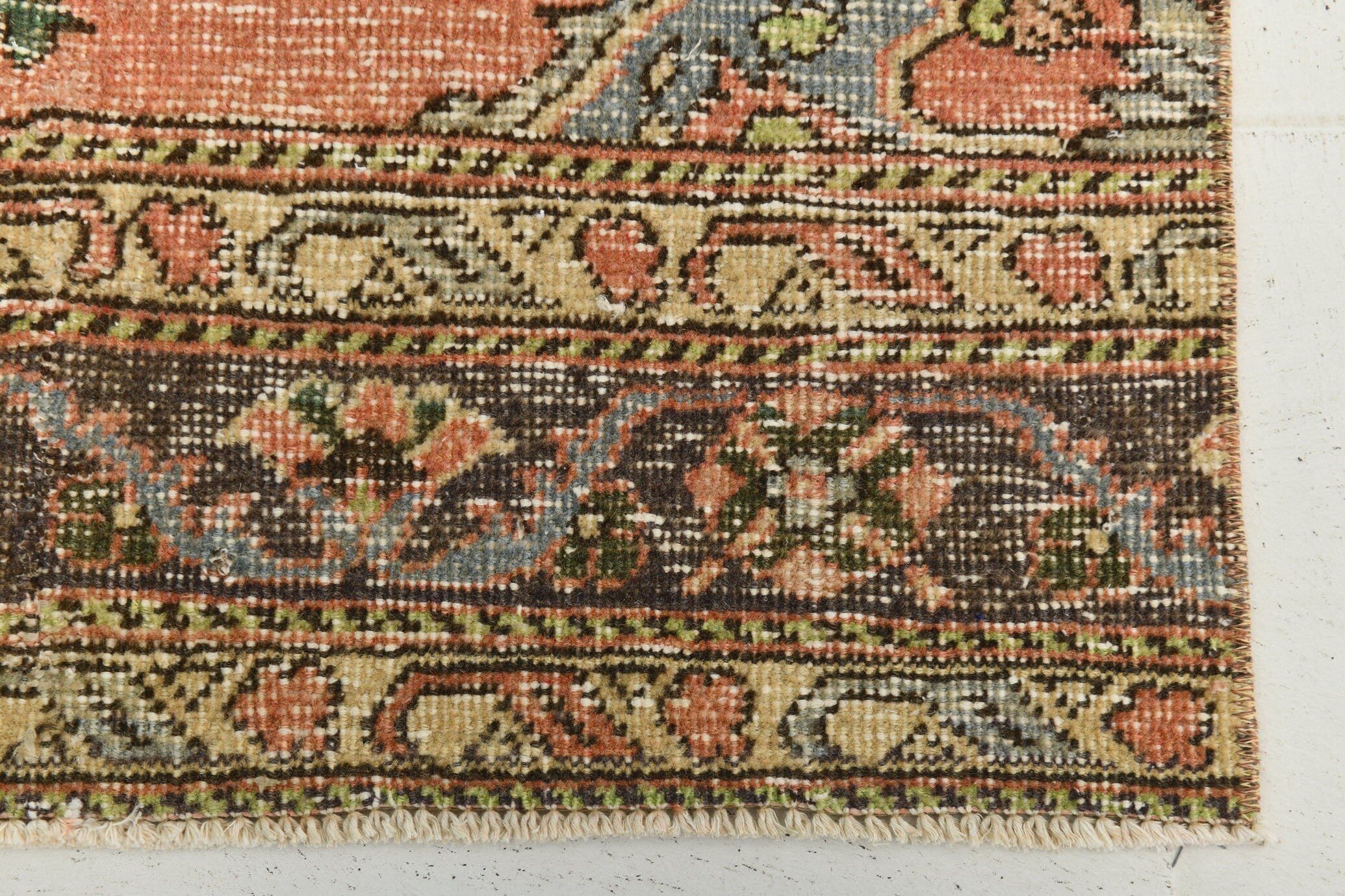 Turkish Vintage Runner Rug 2’9’ x 12’4’