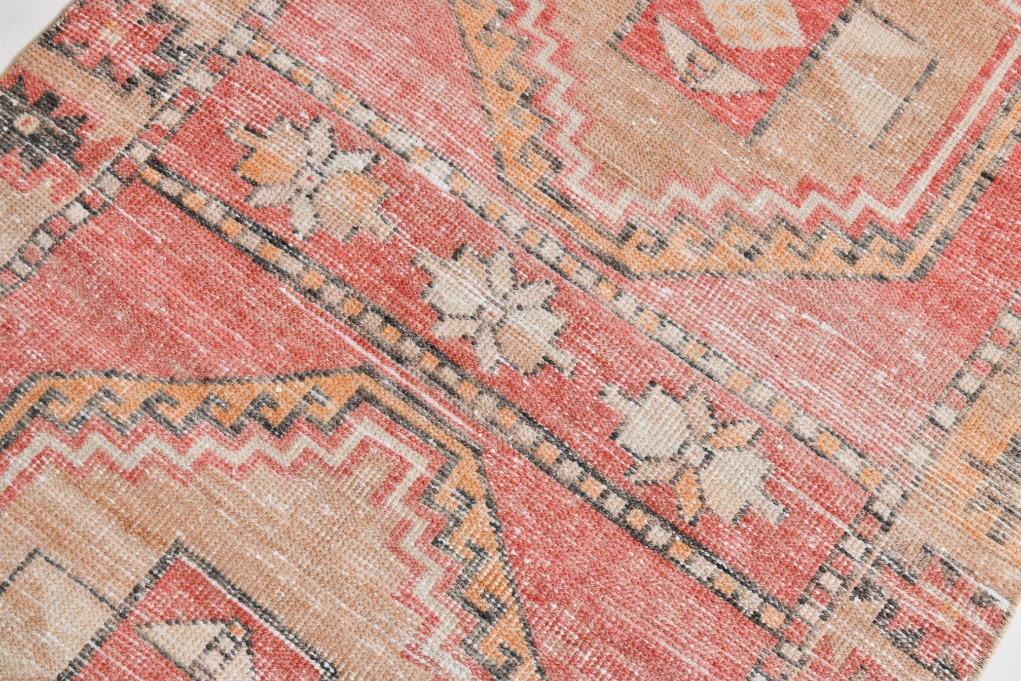 Turkish Vintage Runner Rug 3’0’ x 11’11’