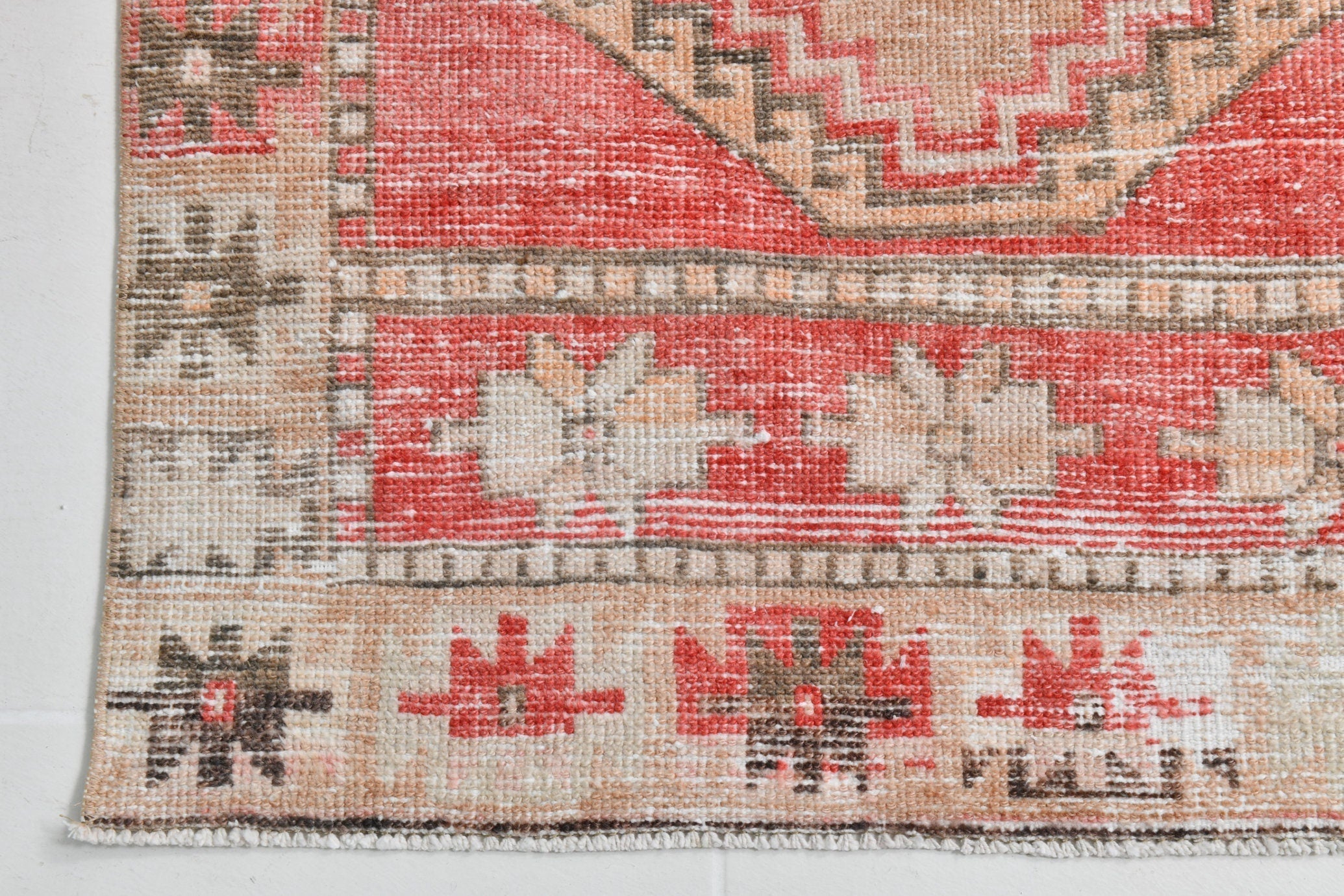 Turkish Vintage Runner Rug 3’0’ x 11’11’