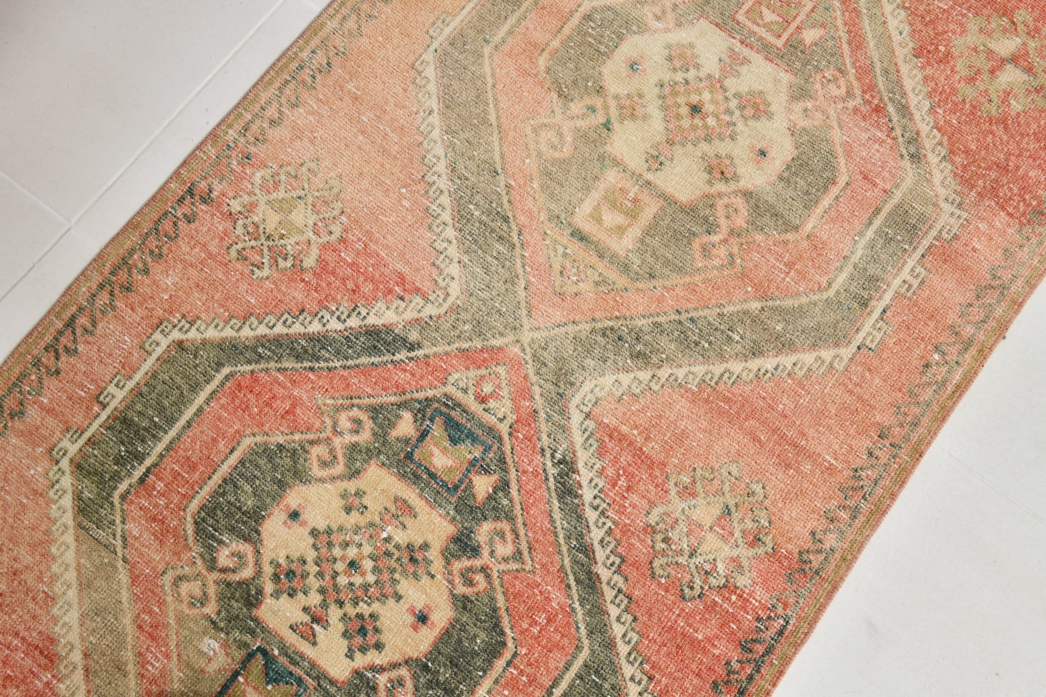 Turkish Vintage Runner Rug 3’0’ x 11’8’