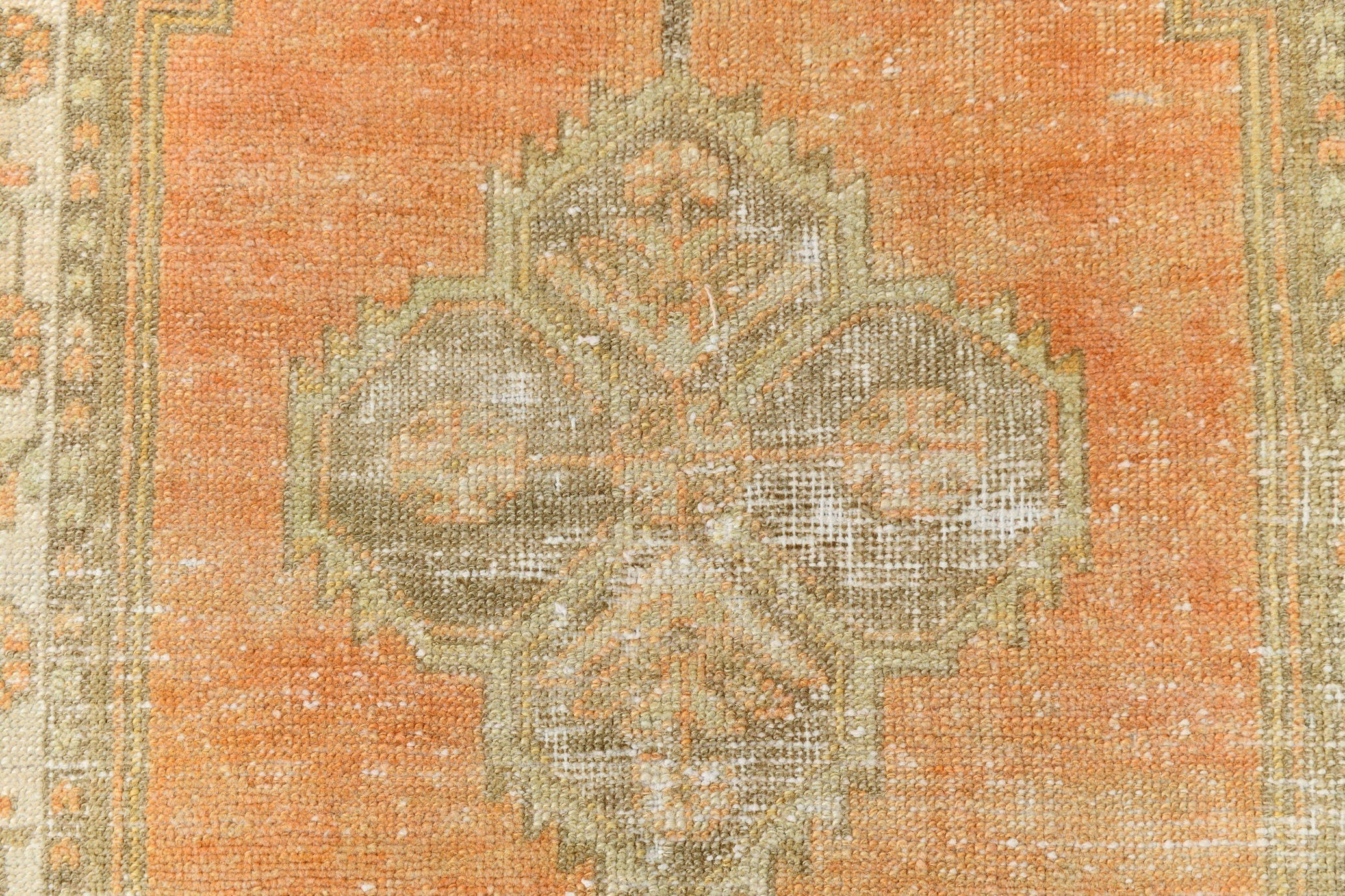 Turkish Vintage Runner Rug 3’1’ x 11’7’