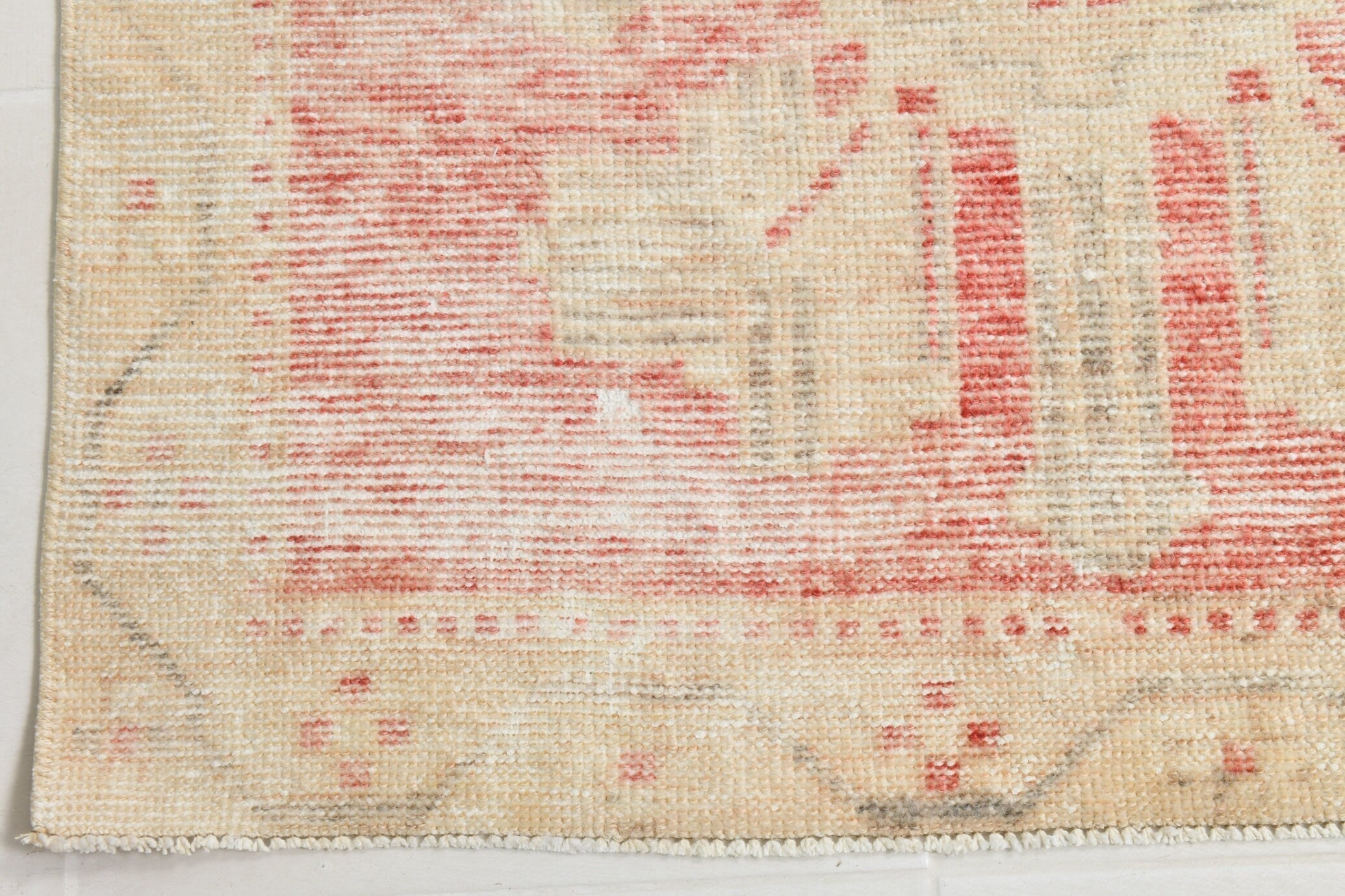 Turkish Vintage Runner Rug 3’4’ x 10’6’