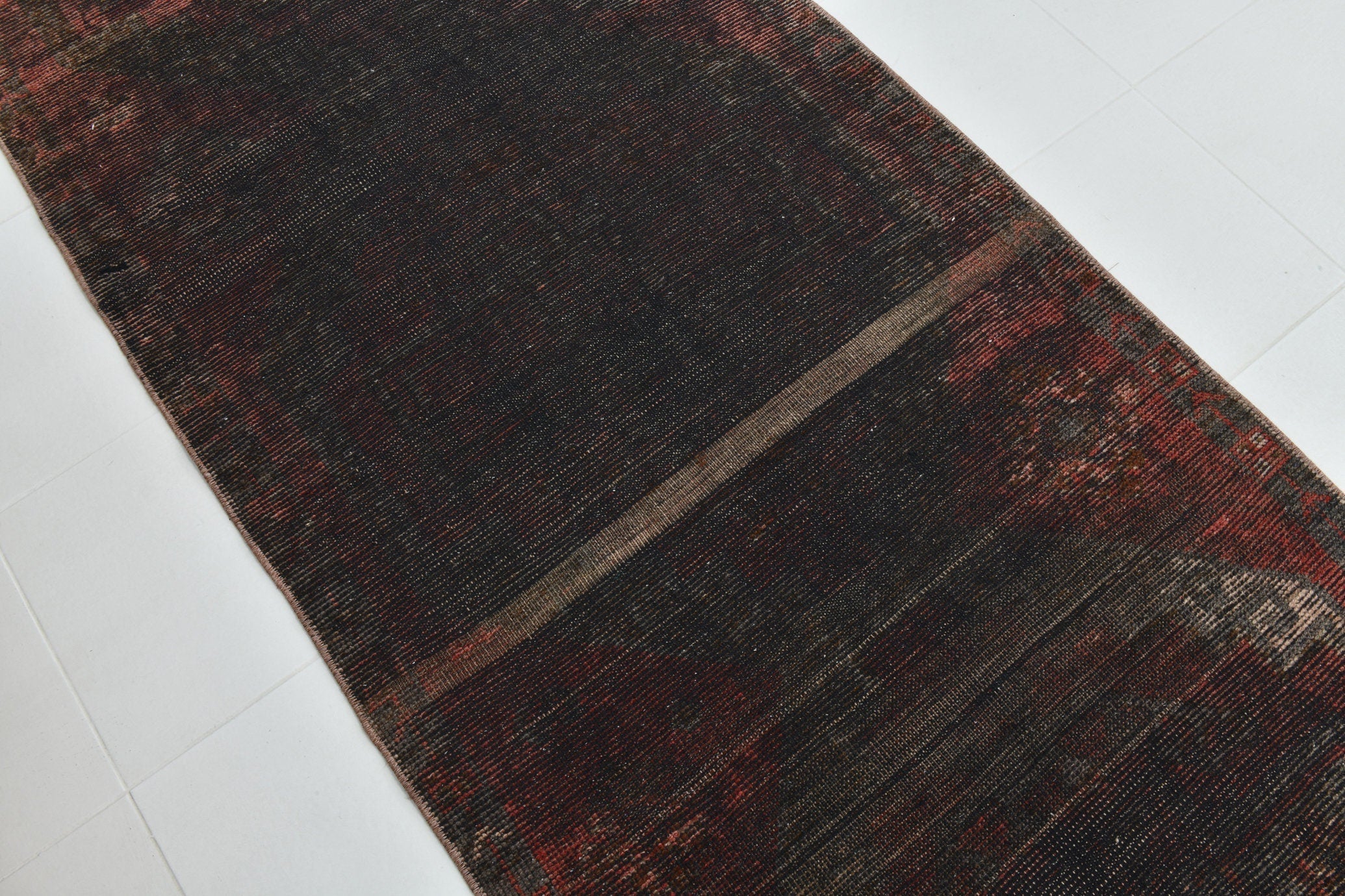 Turkish Vintage Runner Rug 3’6’ x 10’8’