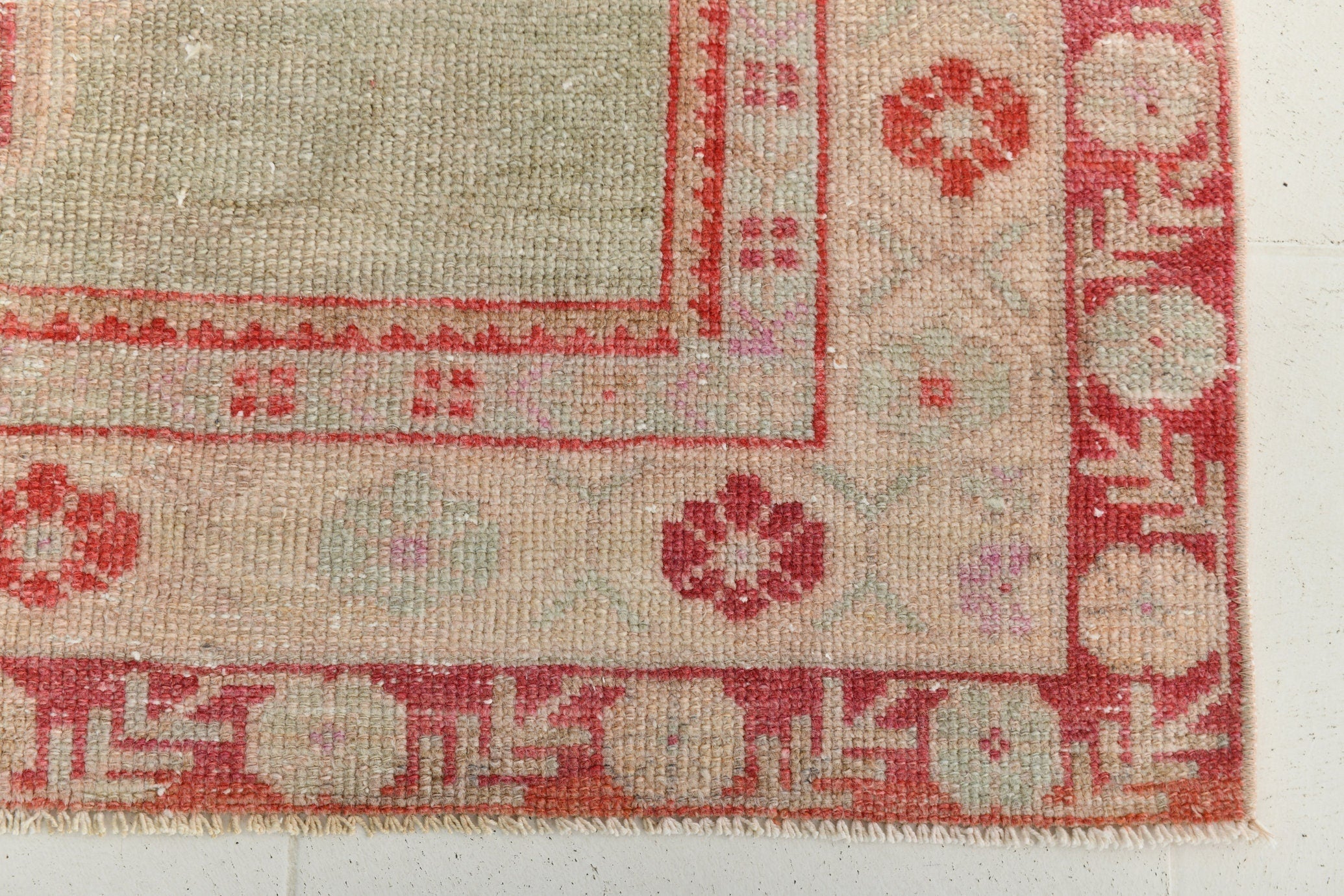 Turkish Vintage Runner Rug 4’1’ x 7’9’
