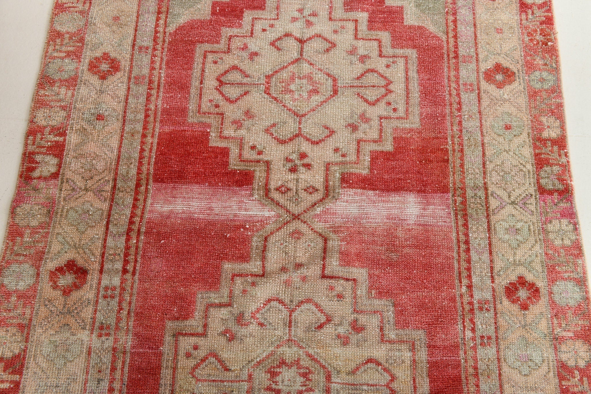 Turkish Vintage Runner Rug 4’1’ x 7’9’