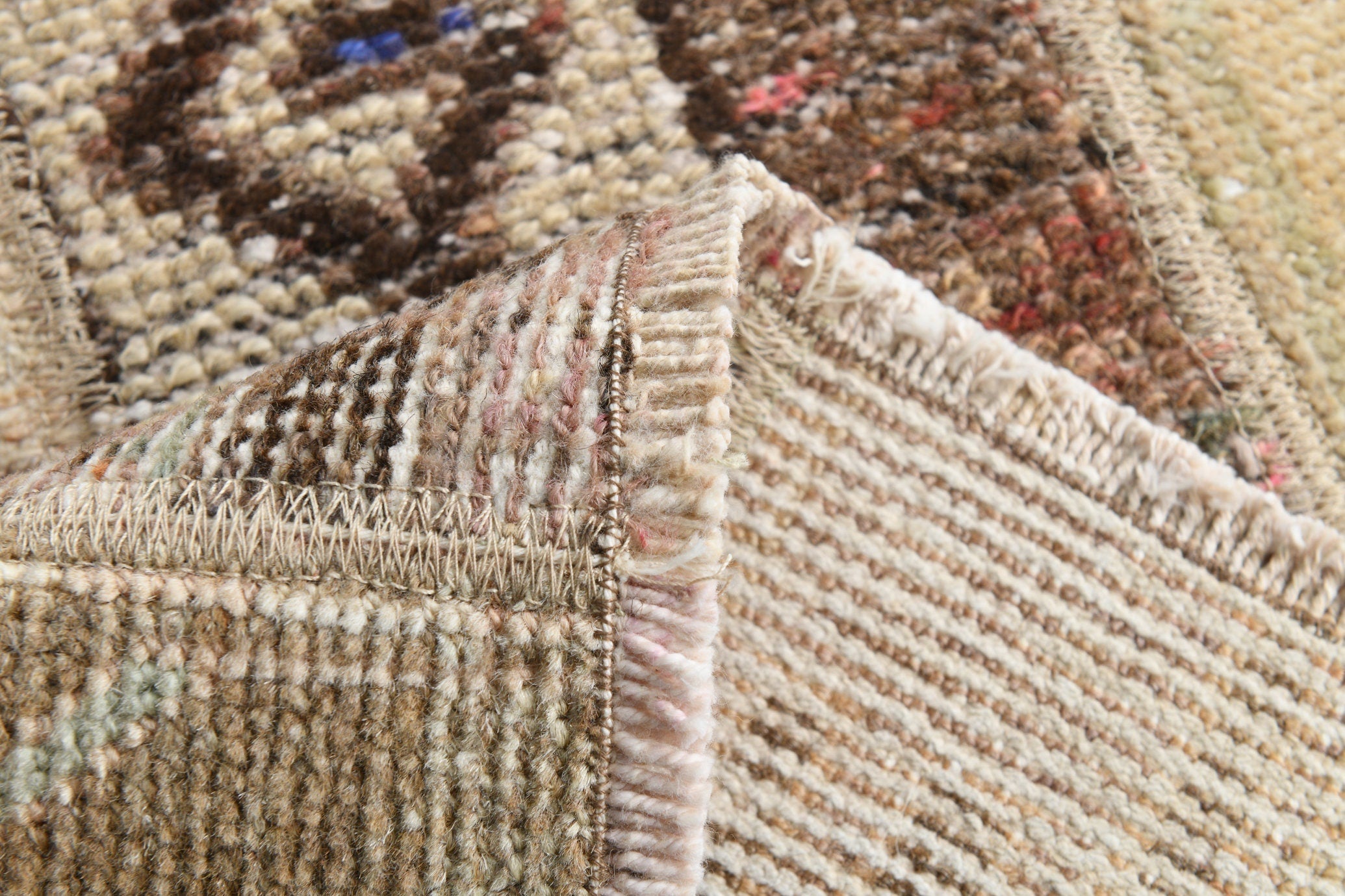 Turkish Vintage Runner Rug 4’6’ x 2’2’