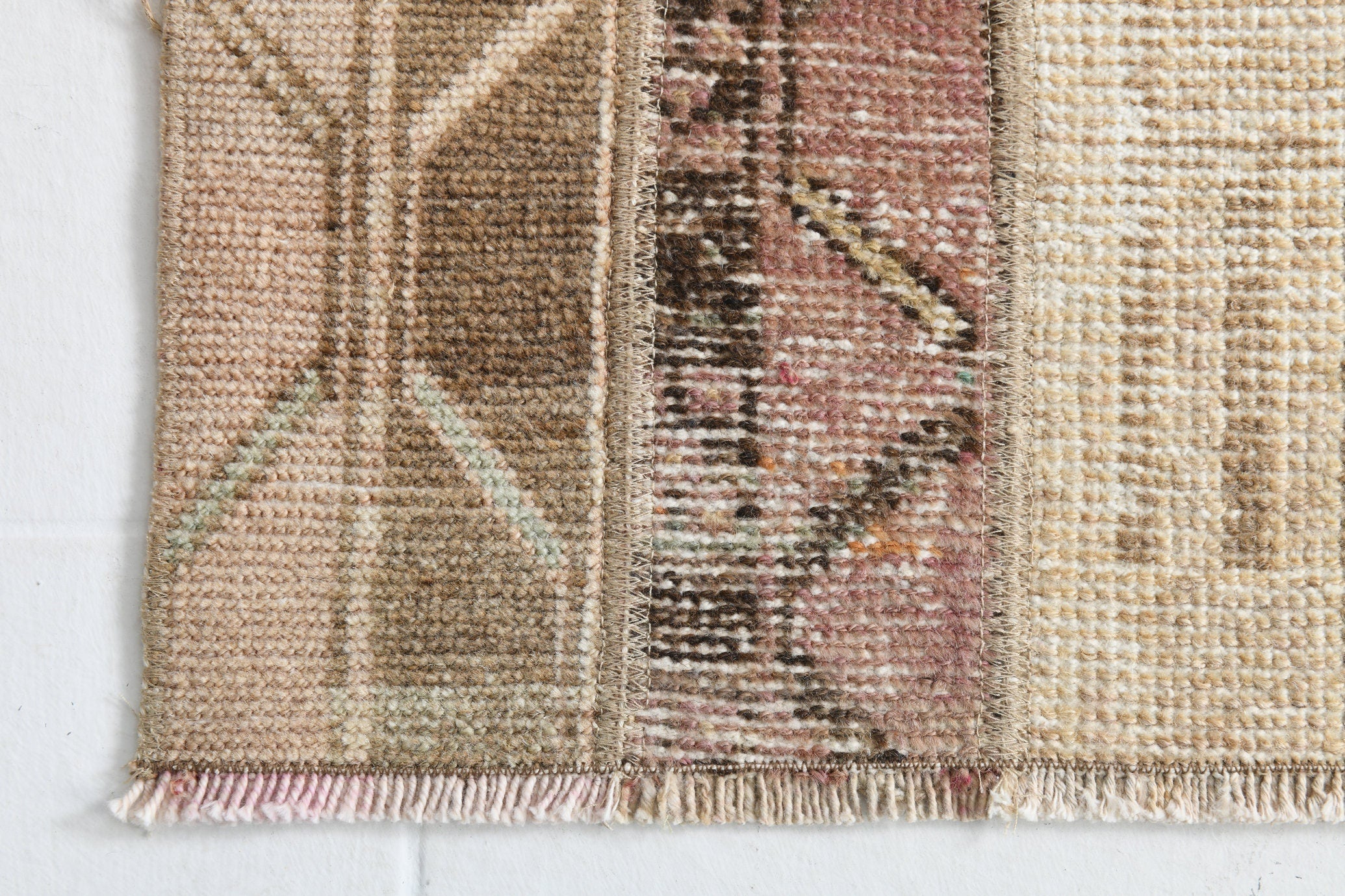 Turkish Vintage Runner Rug 4’6’ x 2’2’