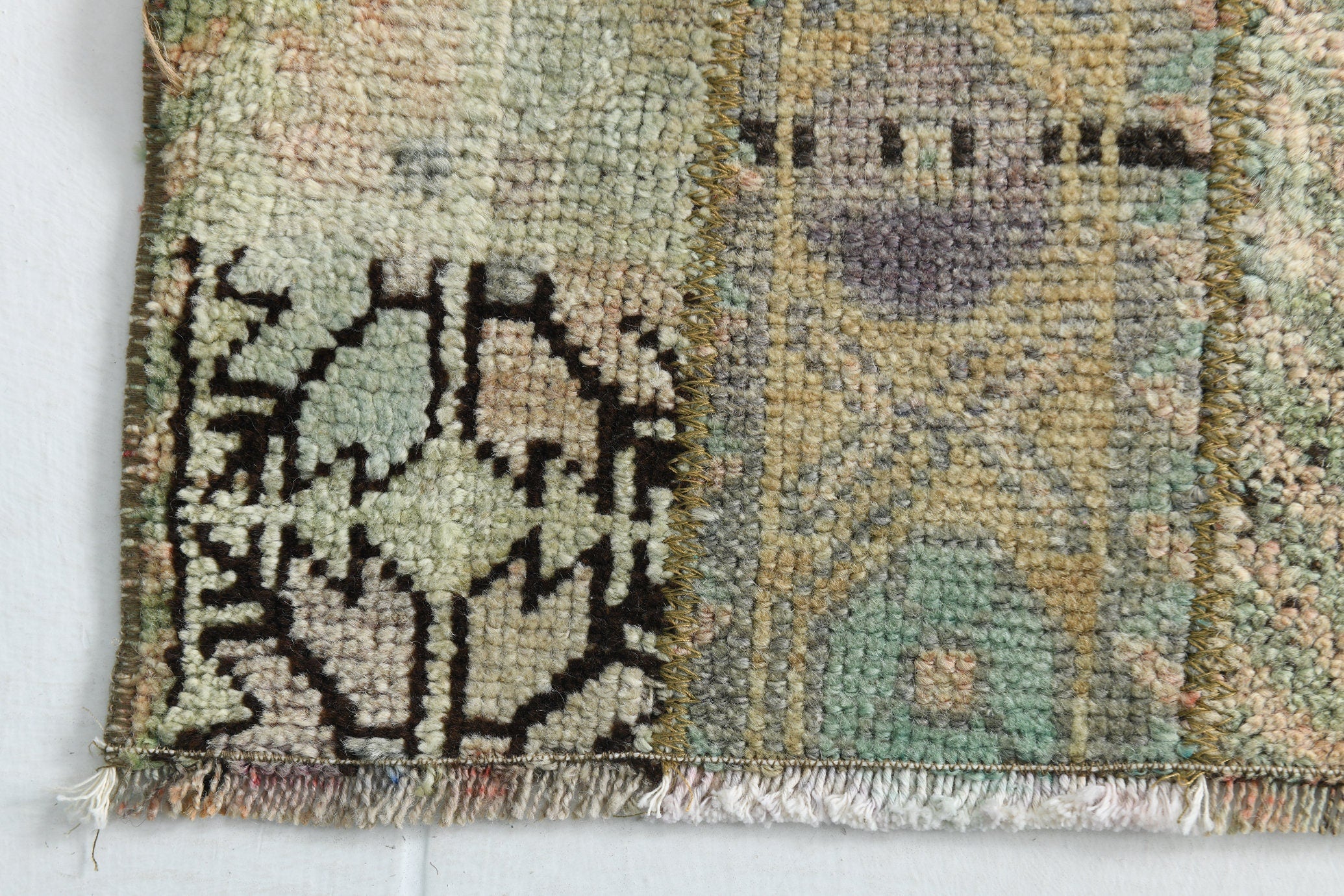 Turkish Vintage Runner Rug 5’8’ x 1’10’
