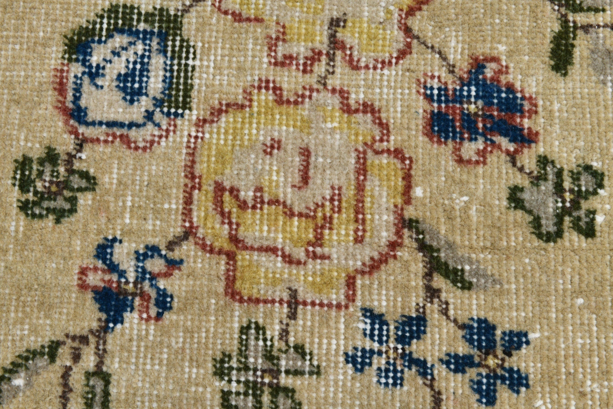 Turkish Vintage Runner Rug 6’10’ x 2’11’