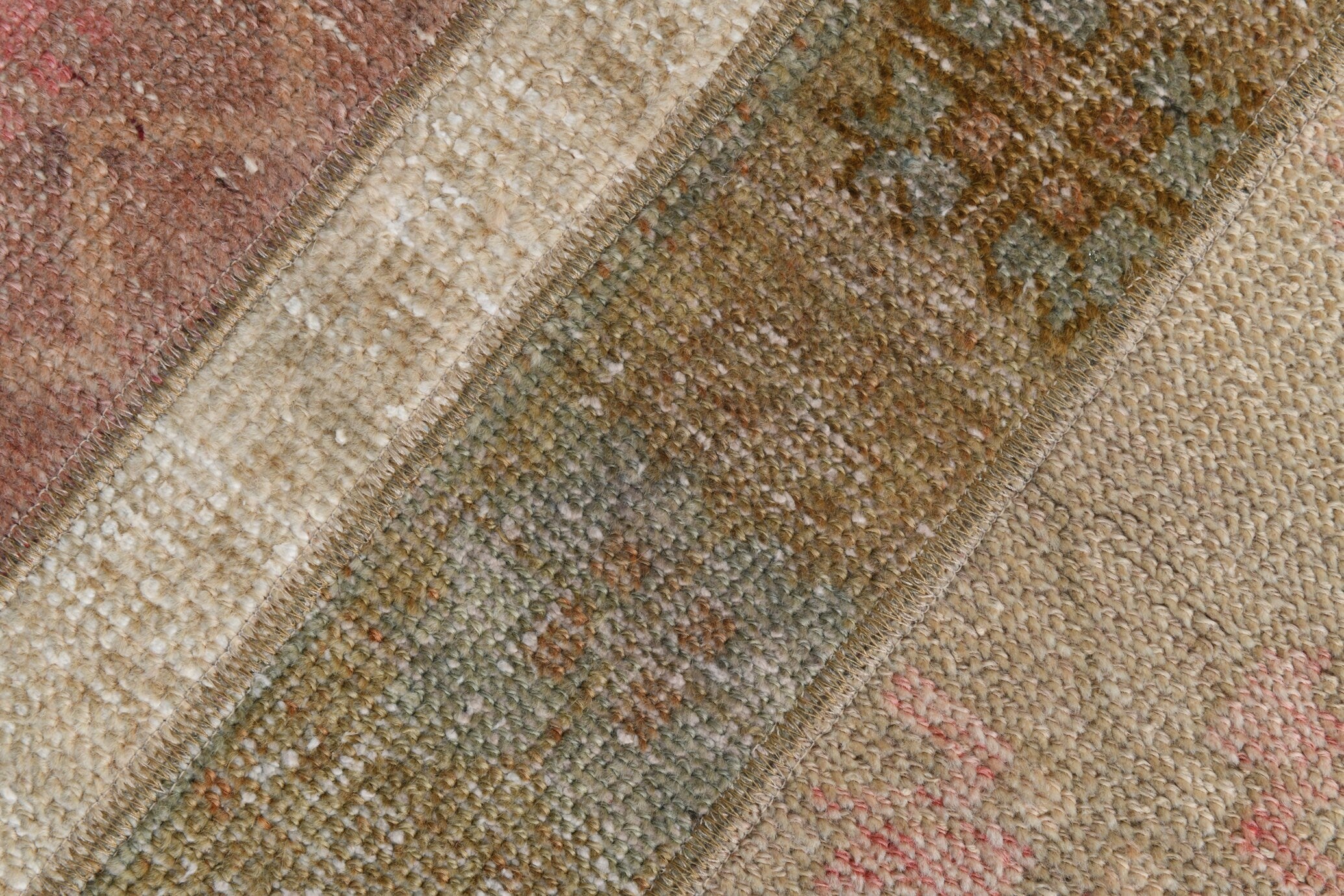 Turkish Vintage Runner Rug 6’10’ x 2’2’