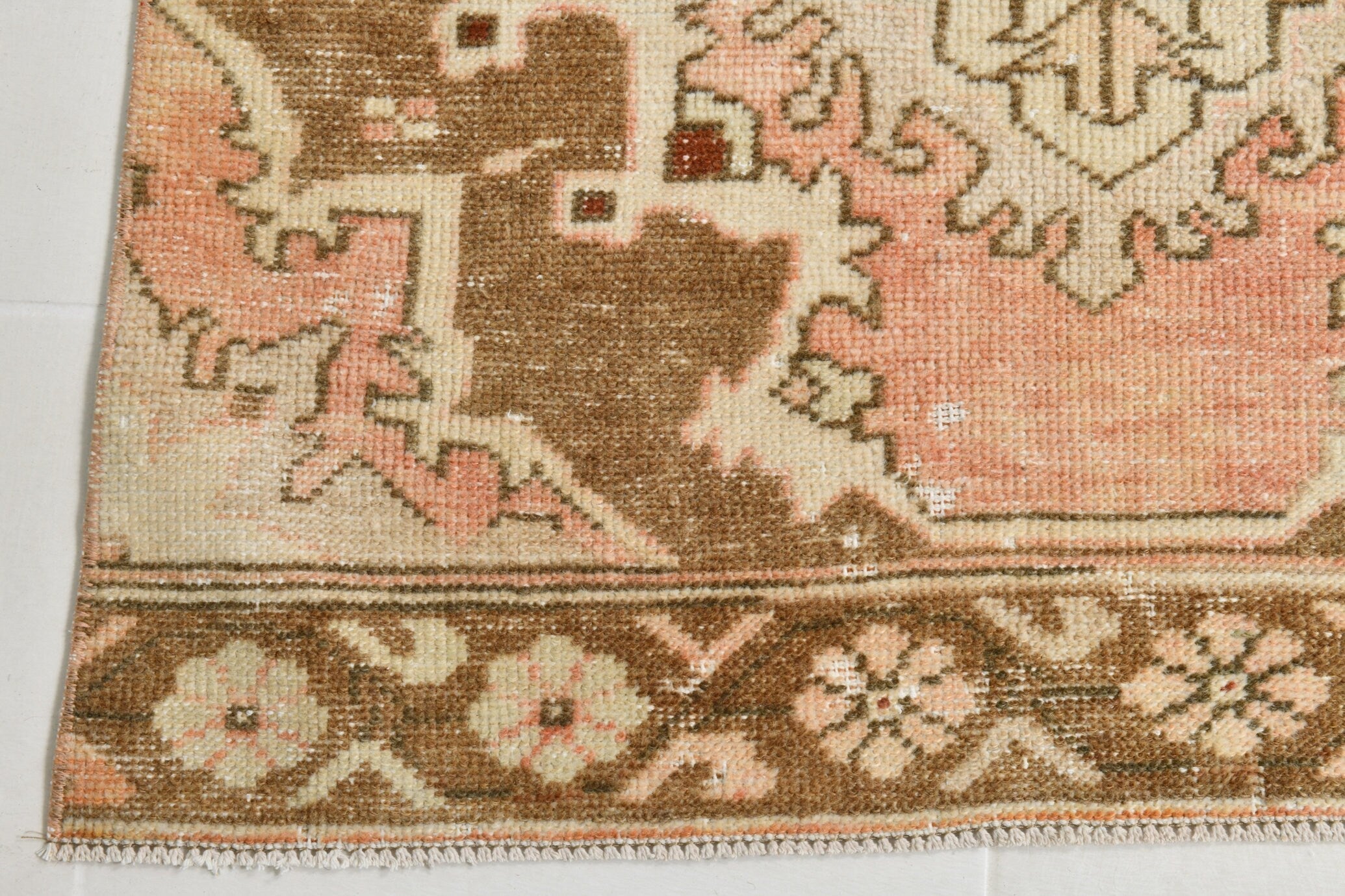 Turkish Vintage Runner Rug 7’10’ x 2’12’