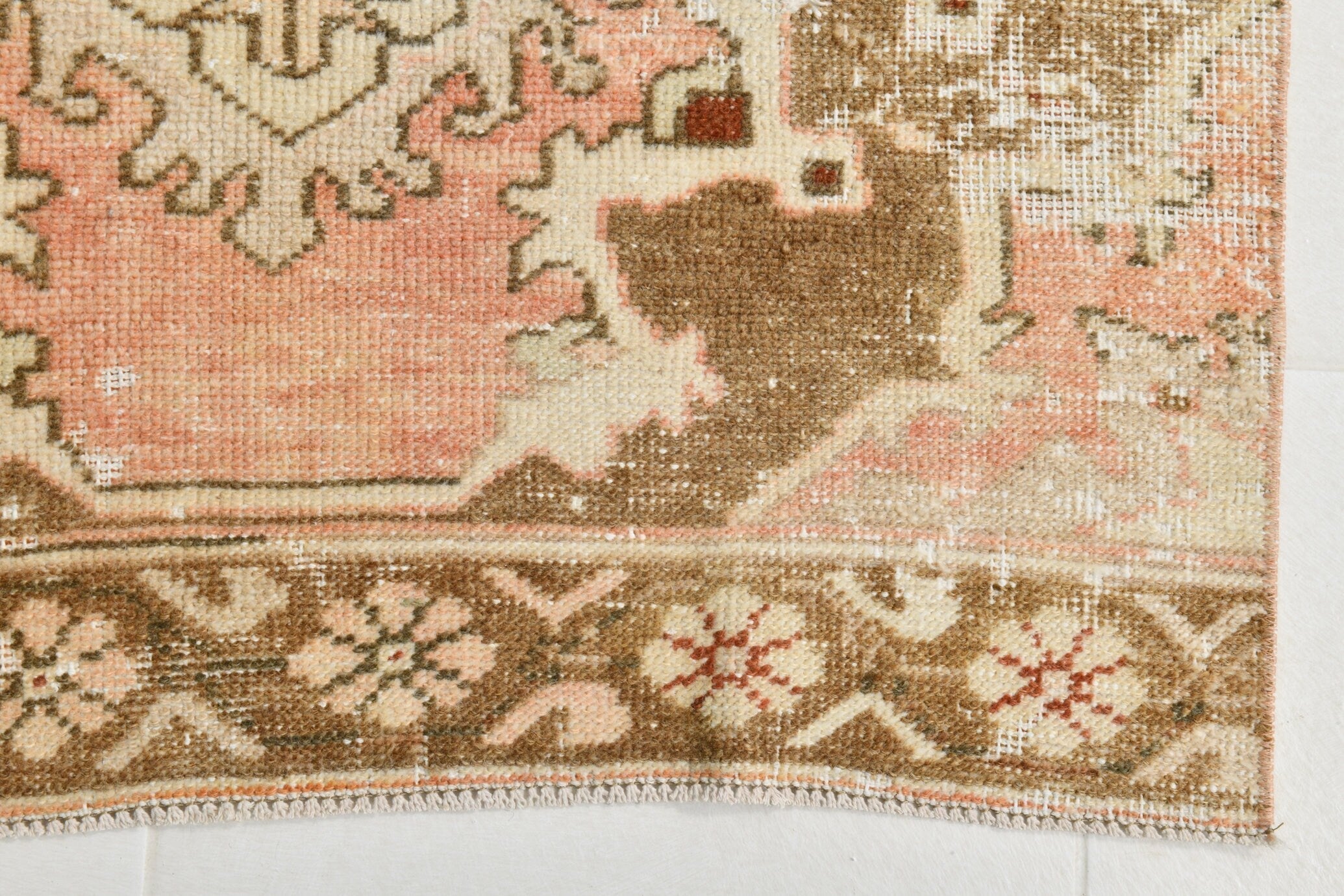 Turkish Vintage Runner Rug 7’10’ x 2’12’