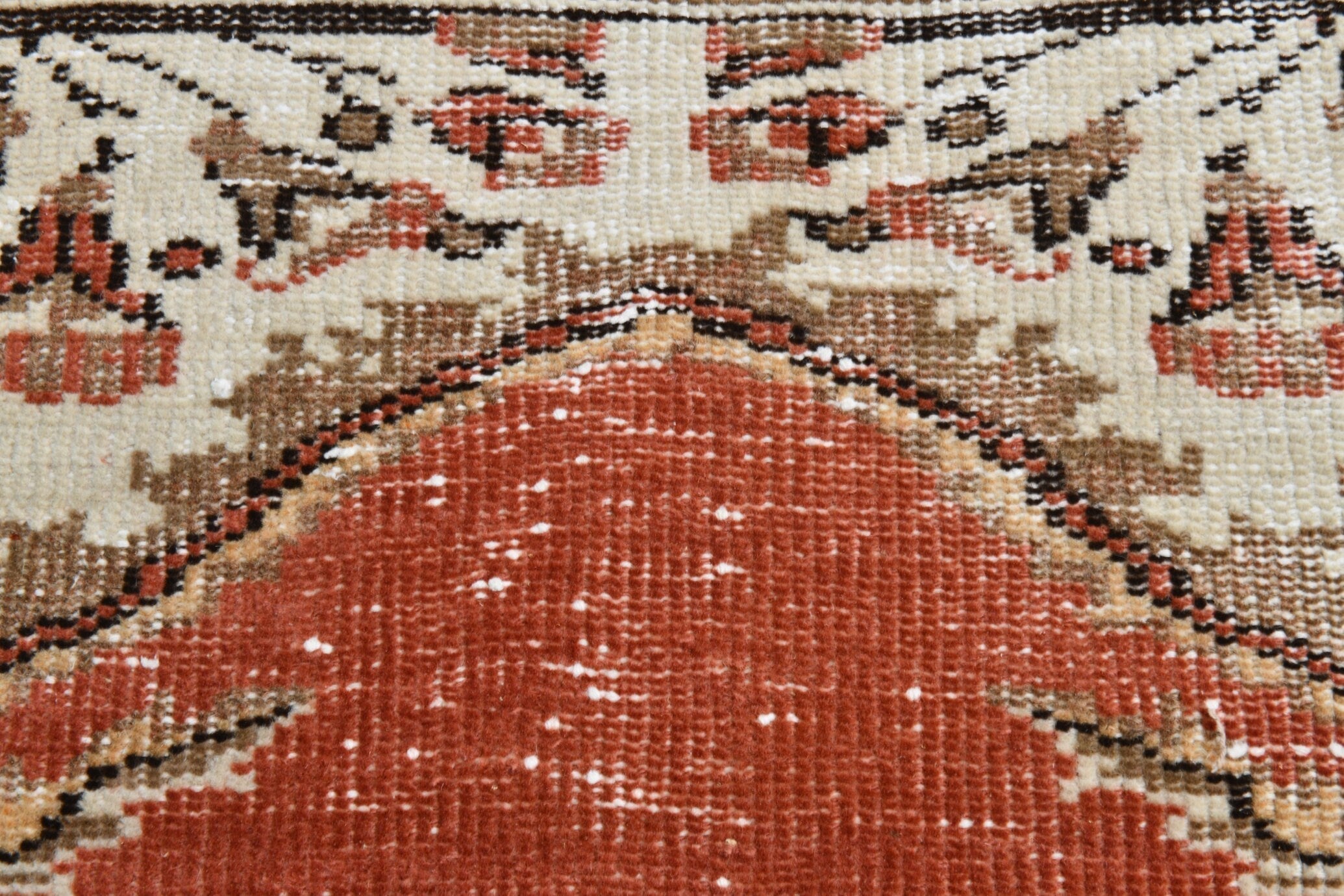 Turkish Vintage Runner Rug 8’7’ x 2’8’