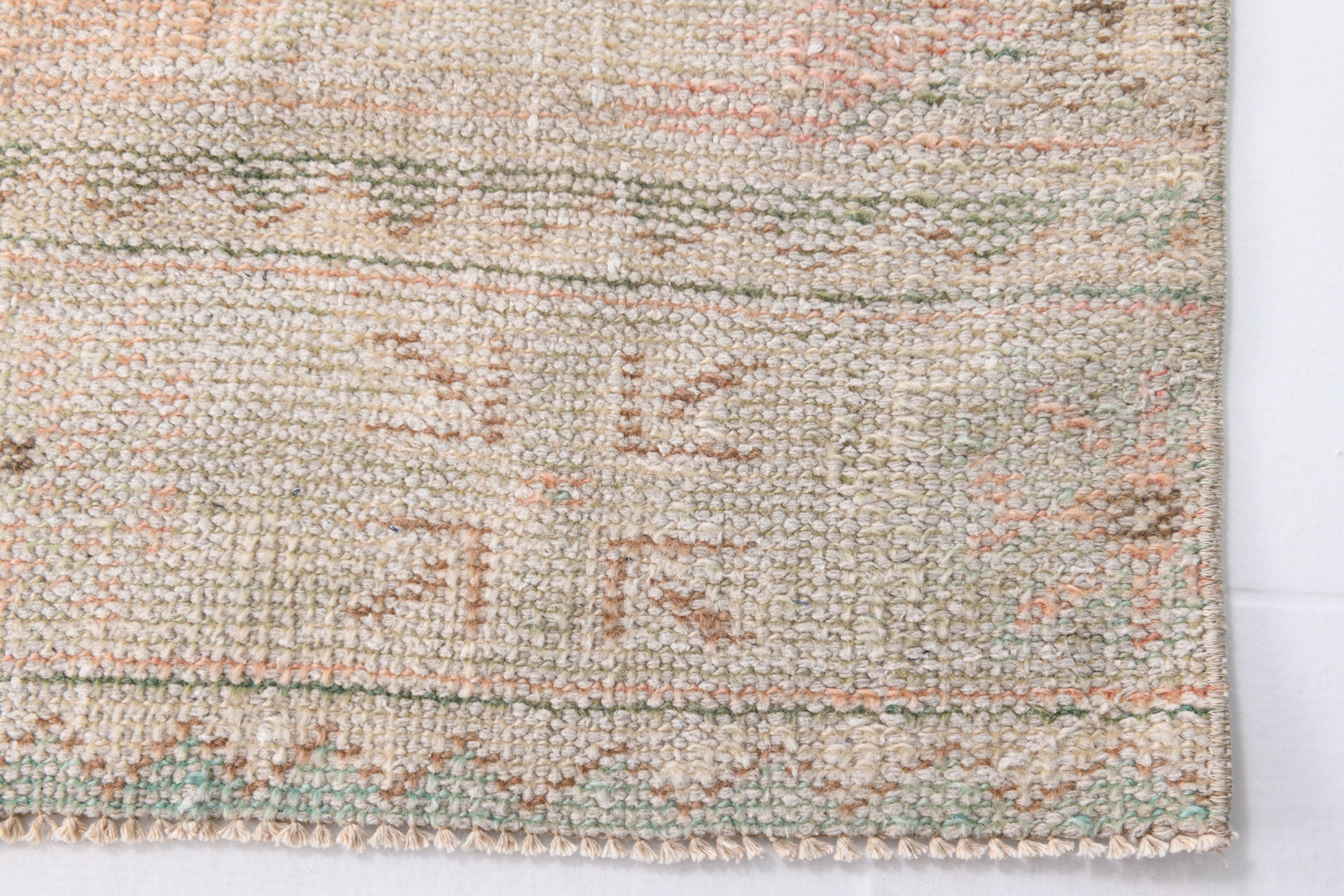 Turkish Vintage Runner Rug 9’11’ x 2’8’