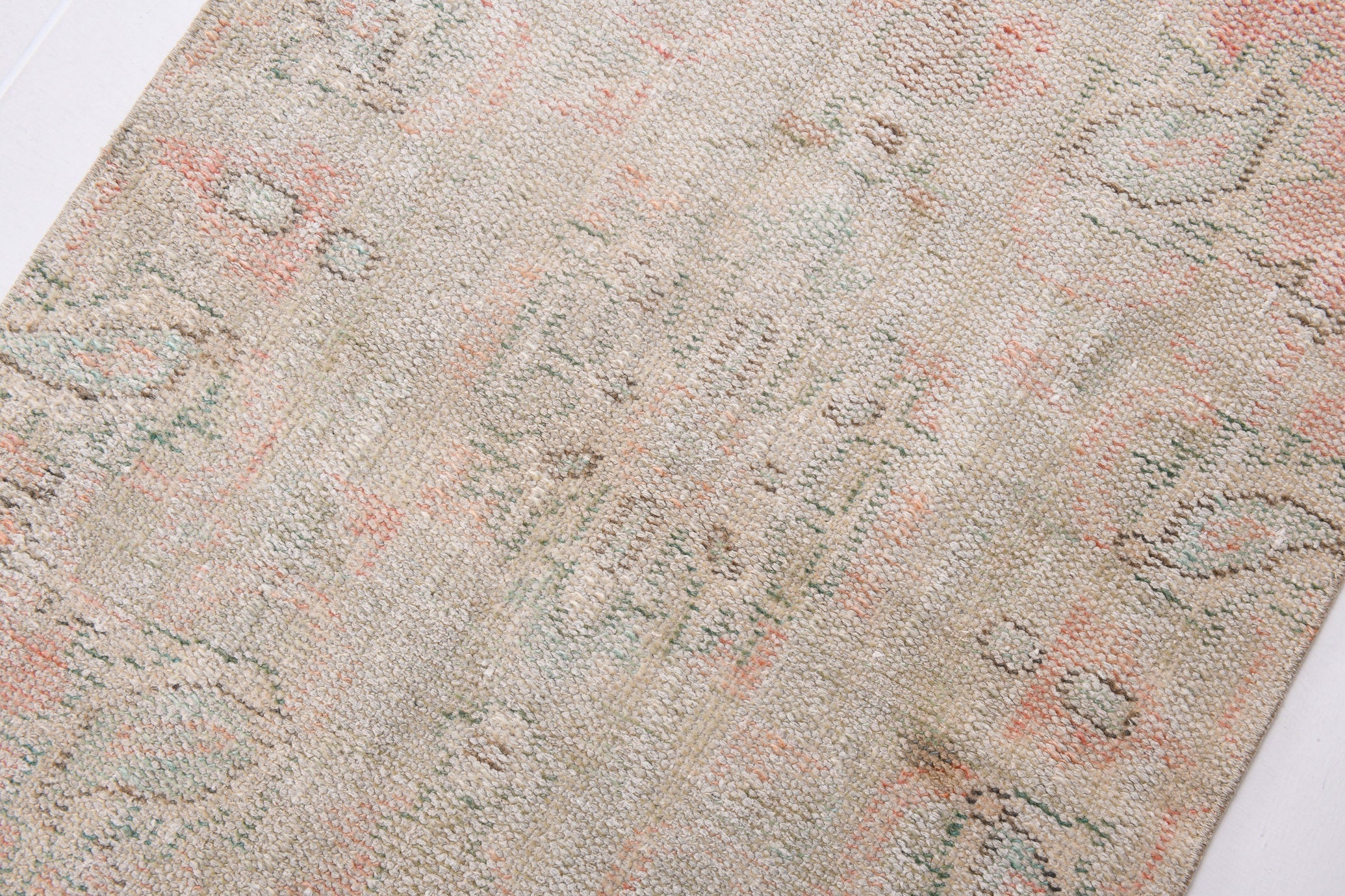 Turkish Vintage Runner Rug 9’11’ x 2’8’