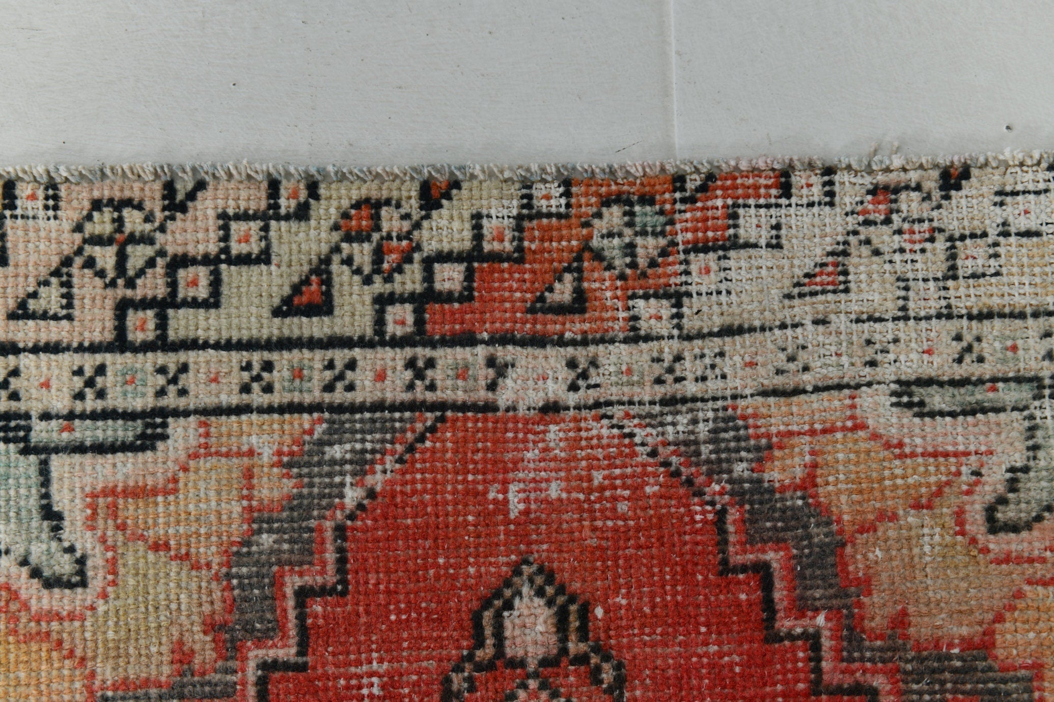 Turkish Vintage Runner Rug 9’4’ x 2’10’