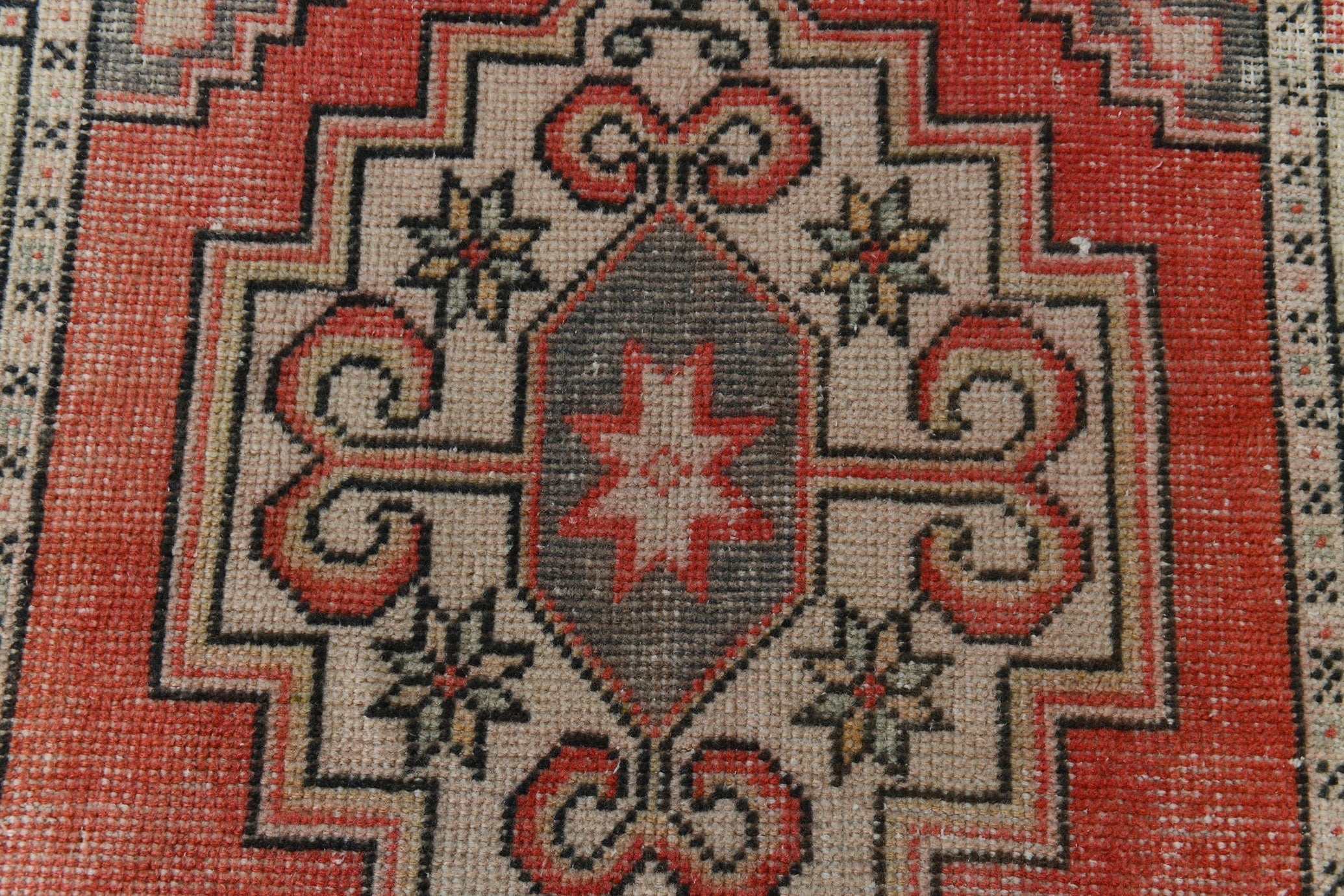 Turkish Vintage Runner Rug 9’4’ x 2’10’