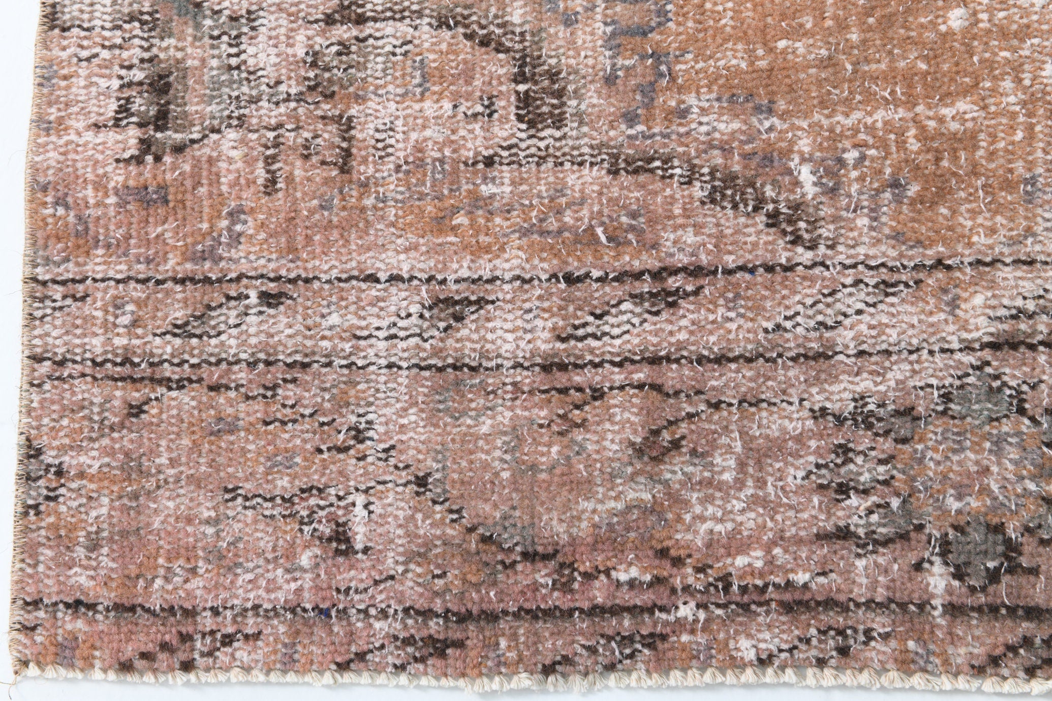 Turkish Vintage Runner Rug 9’5’ x 2’7’