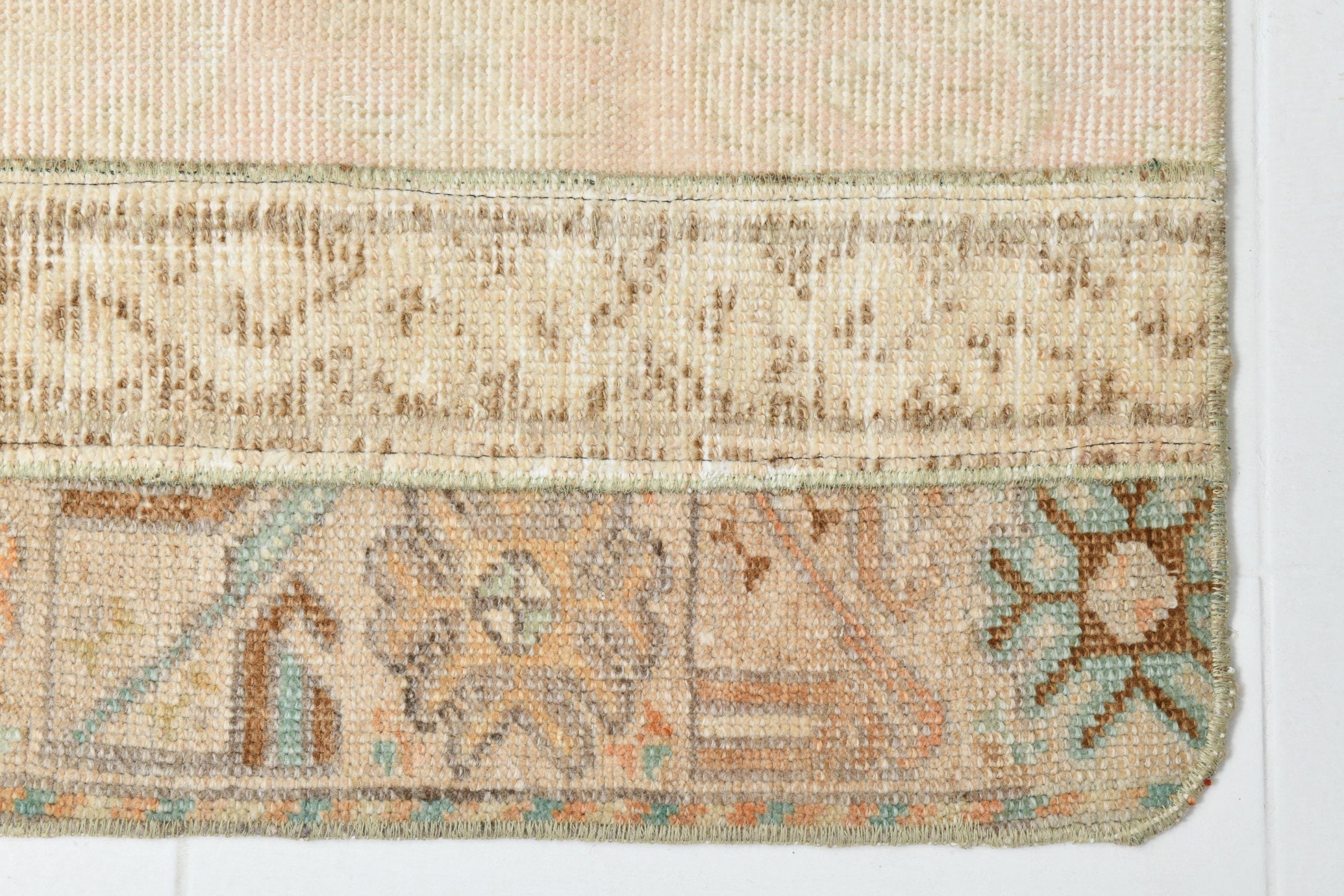 Vintage Doormat 1'10" x 3'5" ft