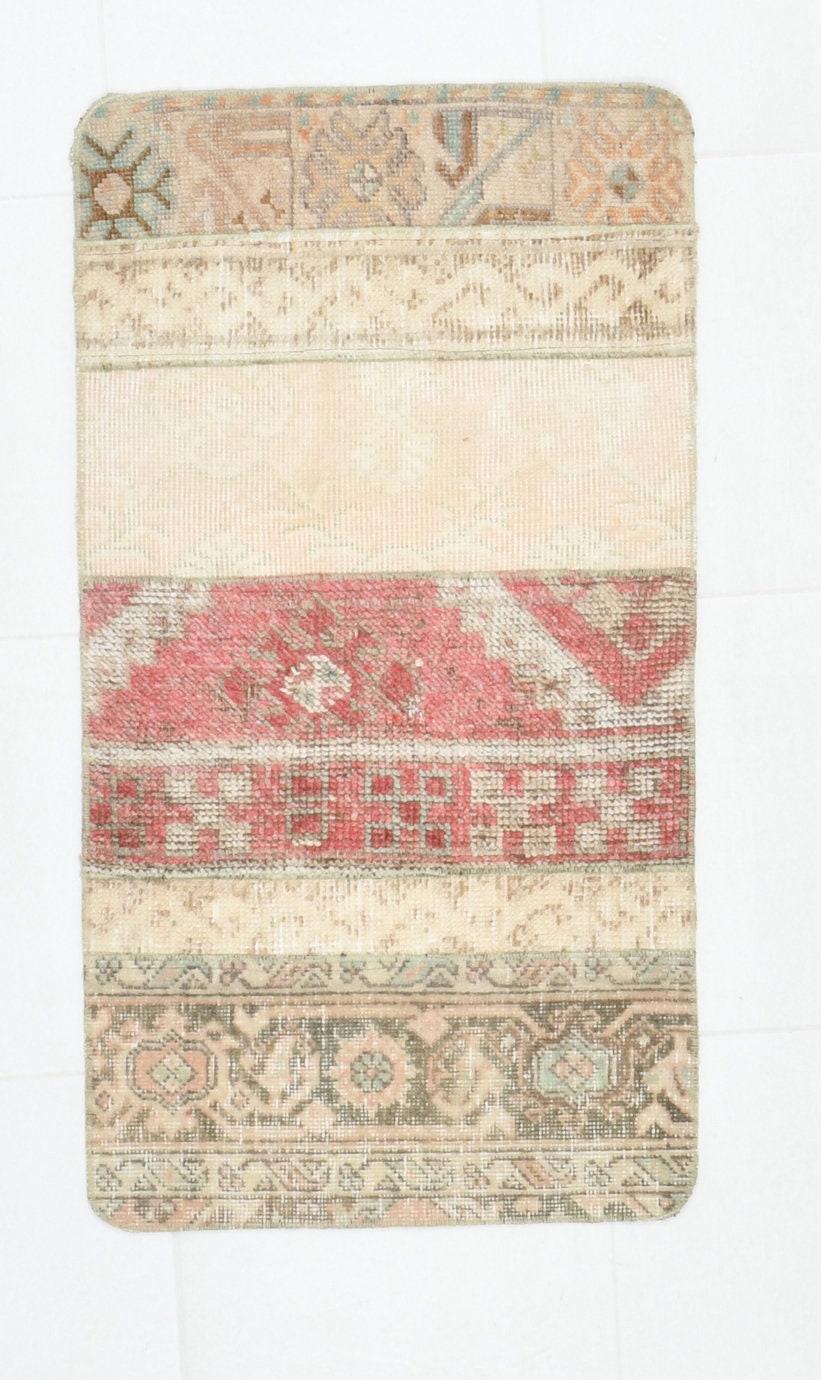 Vintage Doormat 1'10" x 3'5" ft