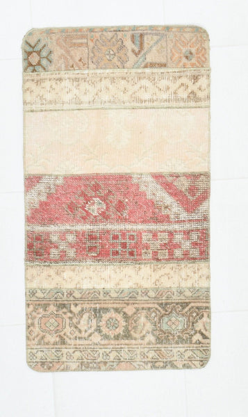 Vintage Doormat 1'10" x 3'5" ft