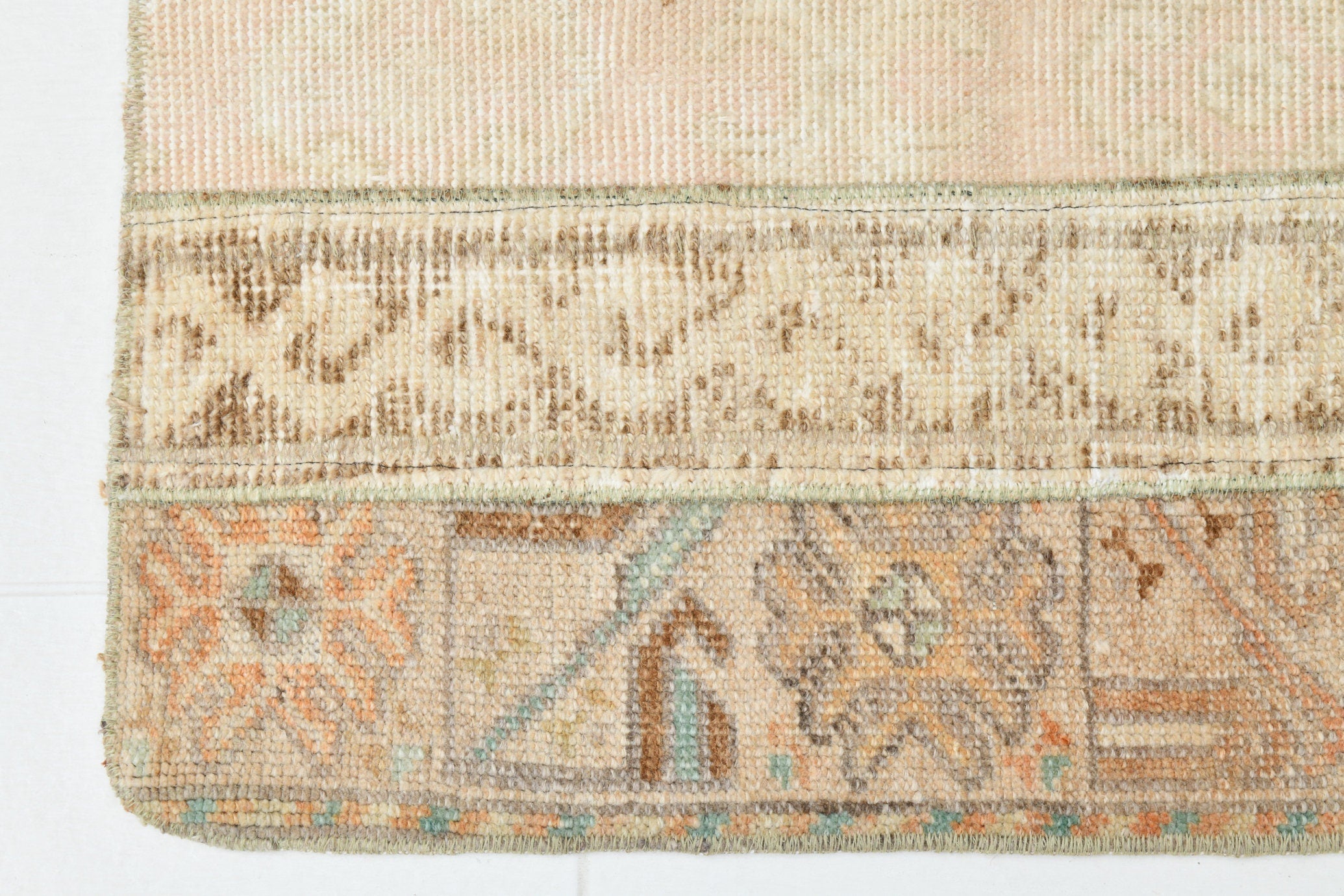 Vintage Doormat 1'10" x 3'5" ft