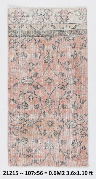Vintage Doormat 1’10’’ x 3’6’’ ft