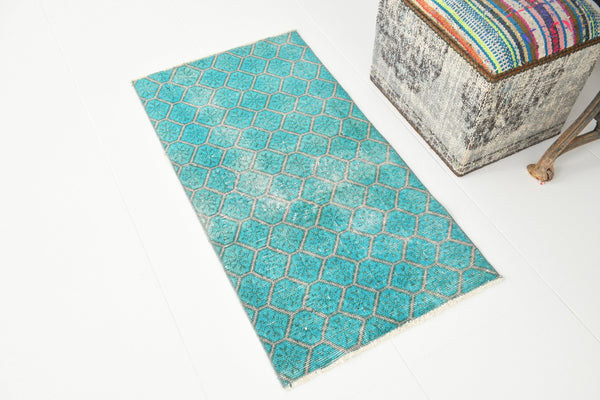 Vintage Doormat 1'10" x 3'7" ft