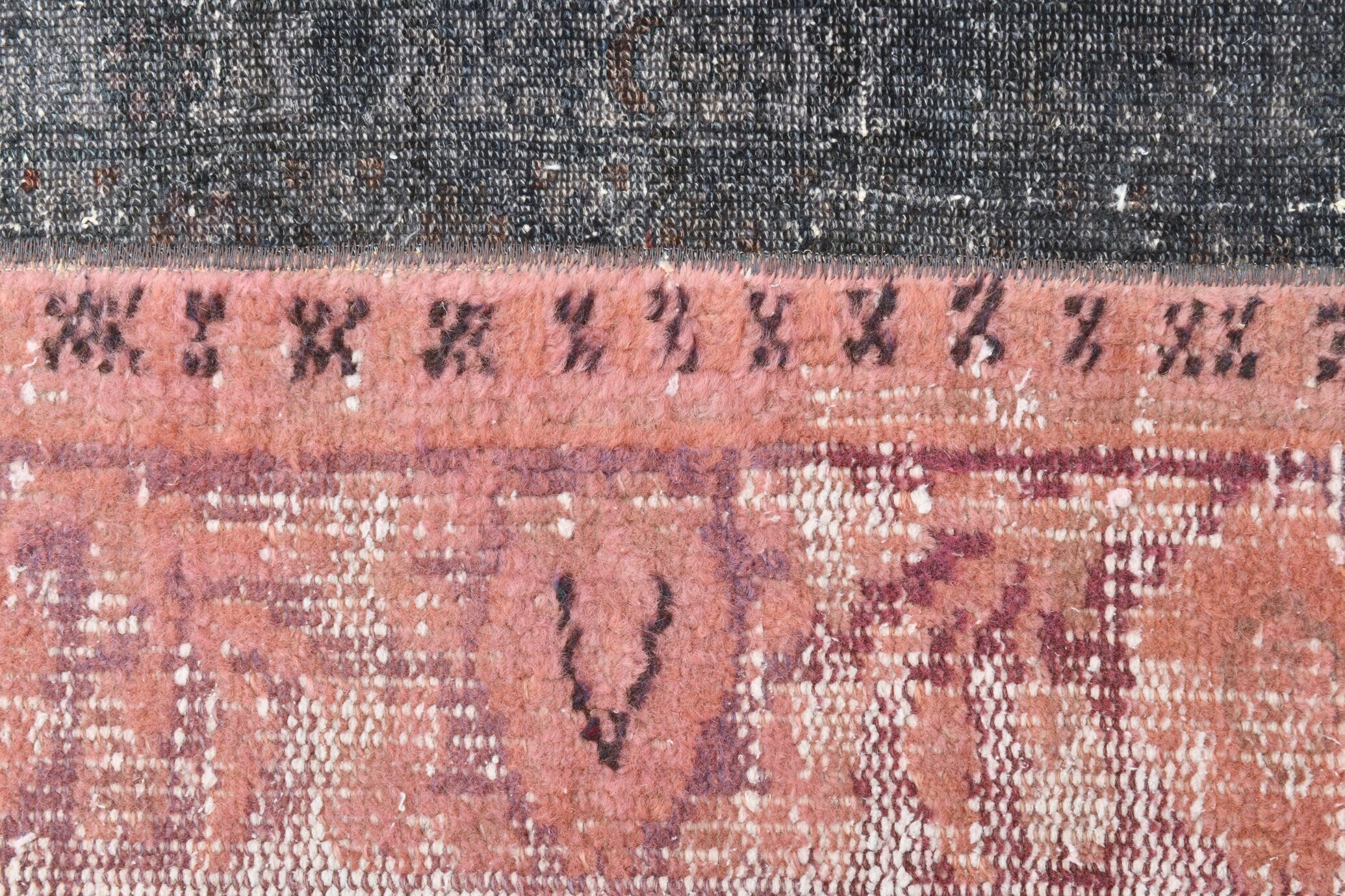 Vintage Doormat 1'10" x 3'8" ft