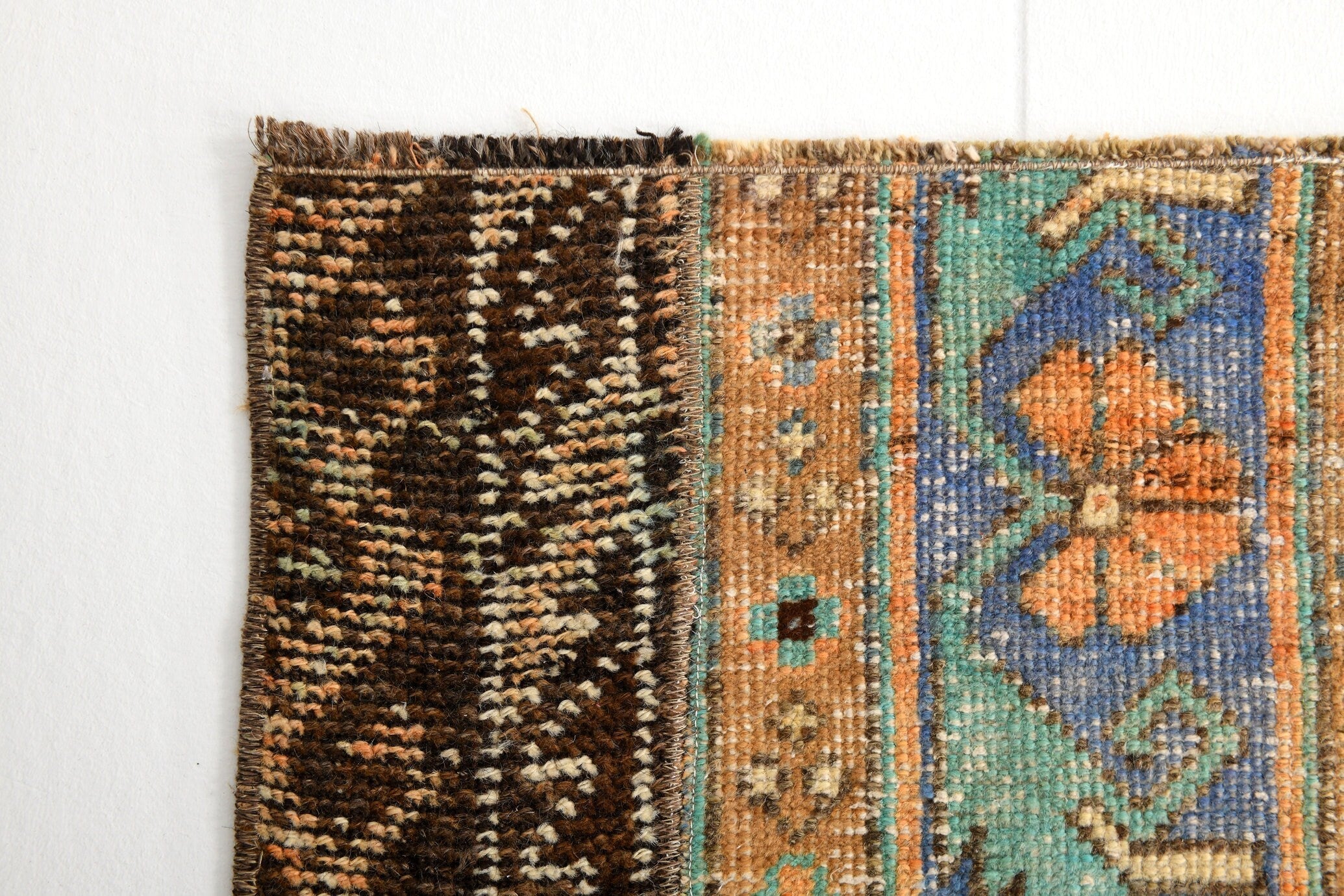 Vintage Doormat 1'12" x 3'2" ft
