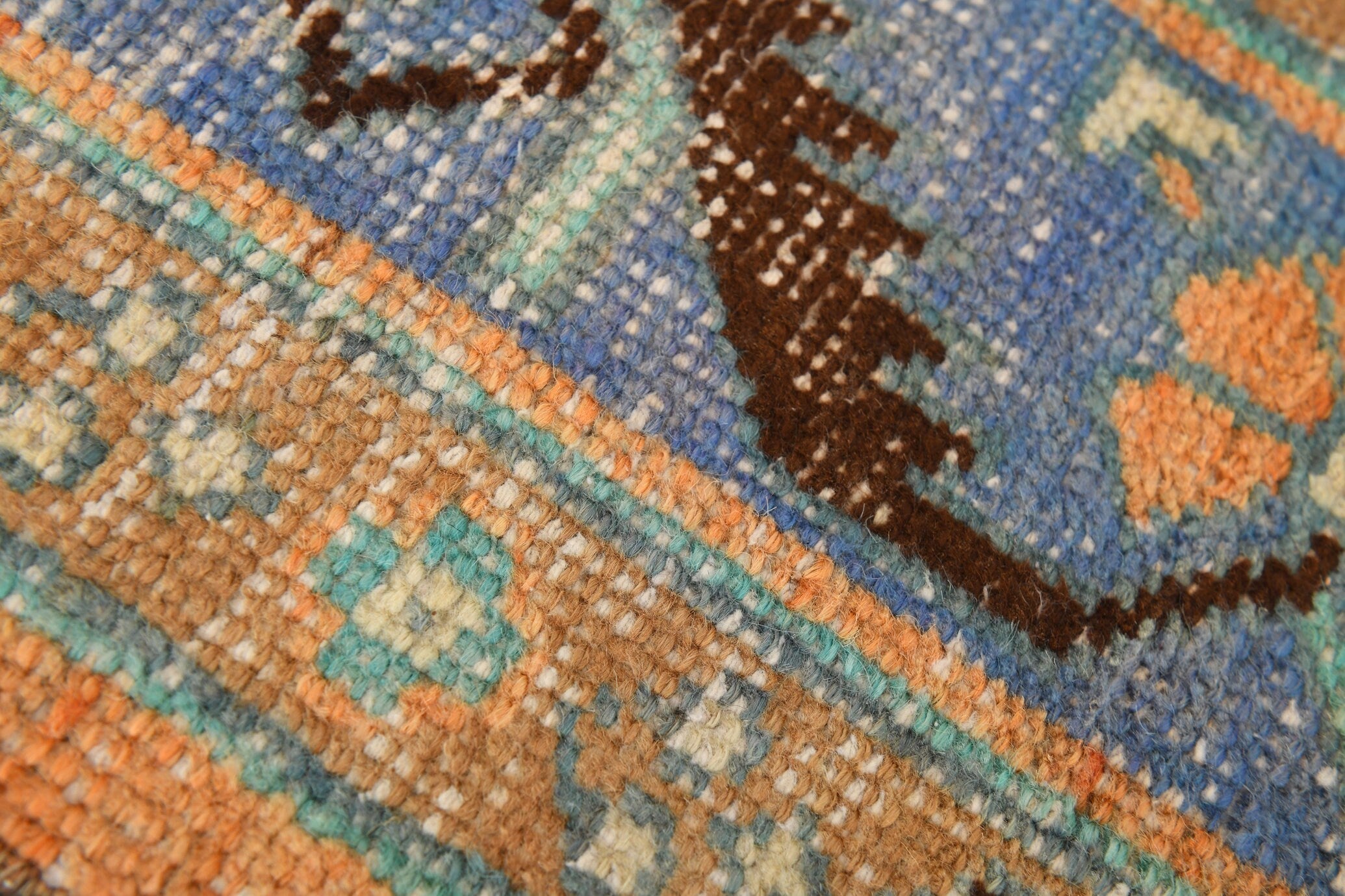 Vintage Doormat 1'12" x 3'2" ft