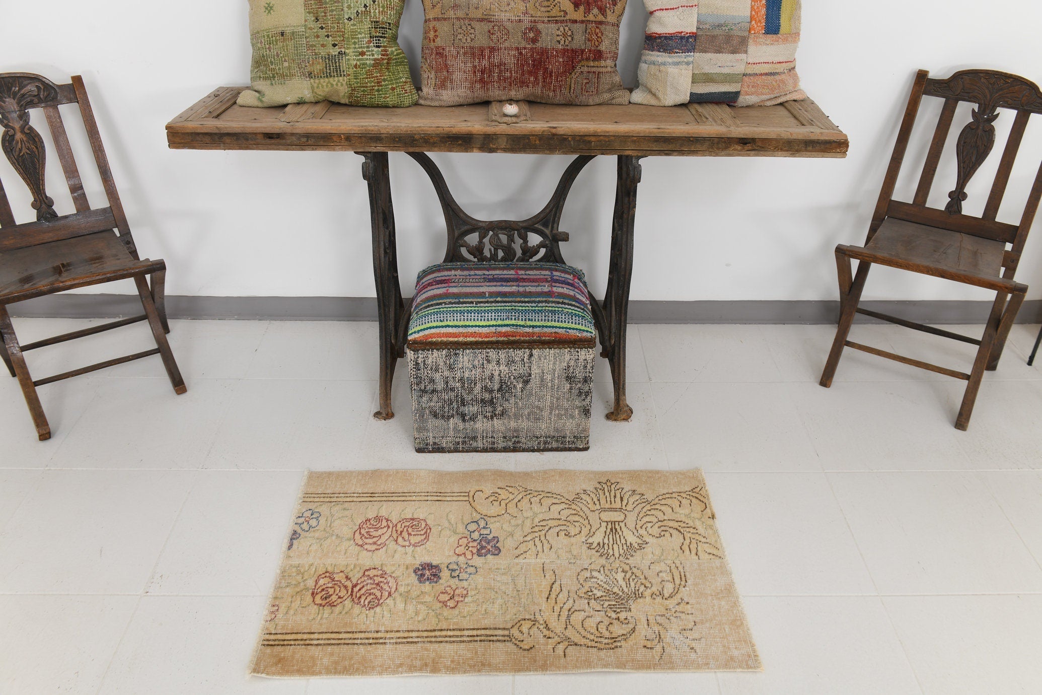 Vintage Doormat 1’12’’ x 3’3’’ ft