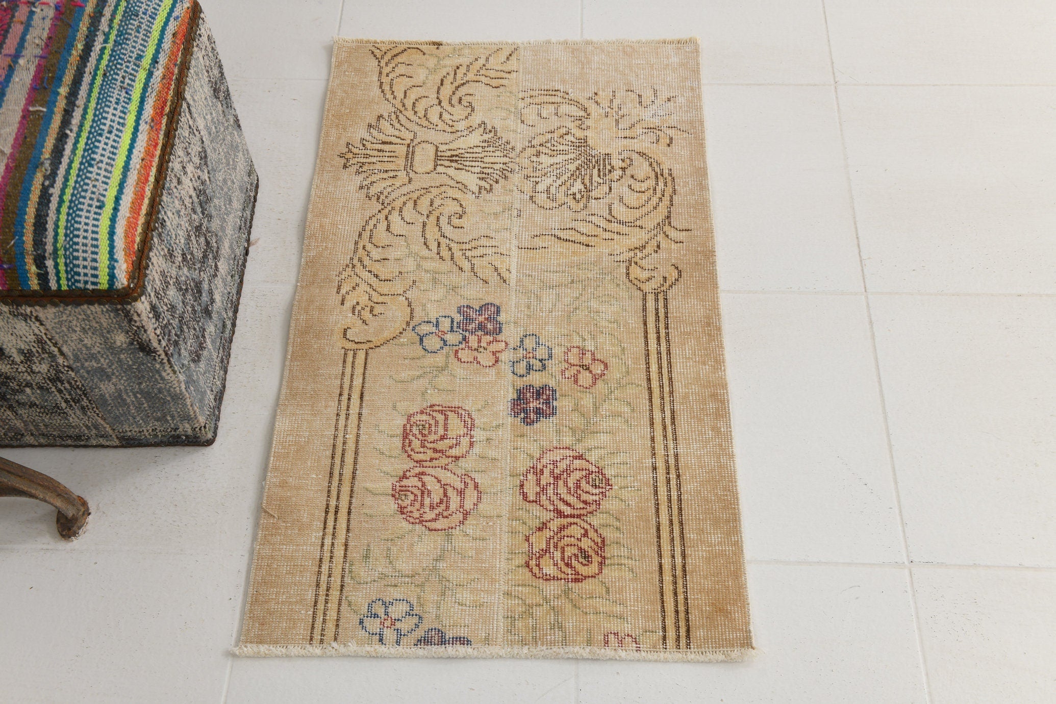 Vintage Doormat 1’12’’ x 3’3’’ ft