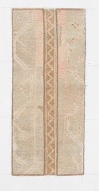 Vintage Doormat 1'8" x 3'11" ft