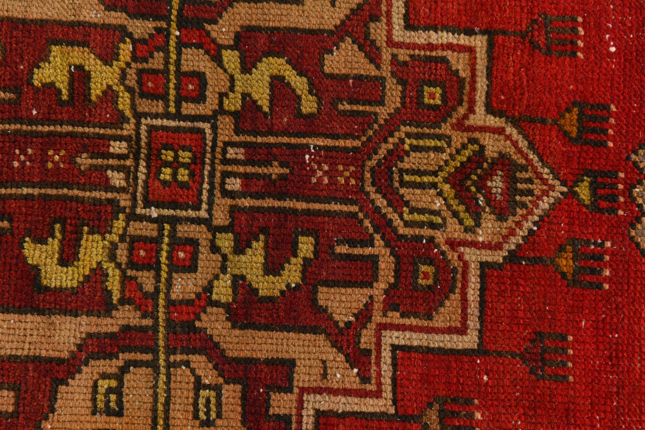 Vintage Doormat 1'8" x 3'2" ft