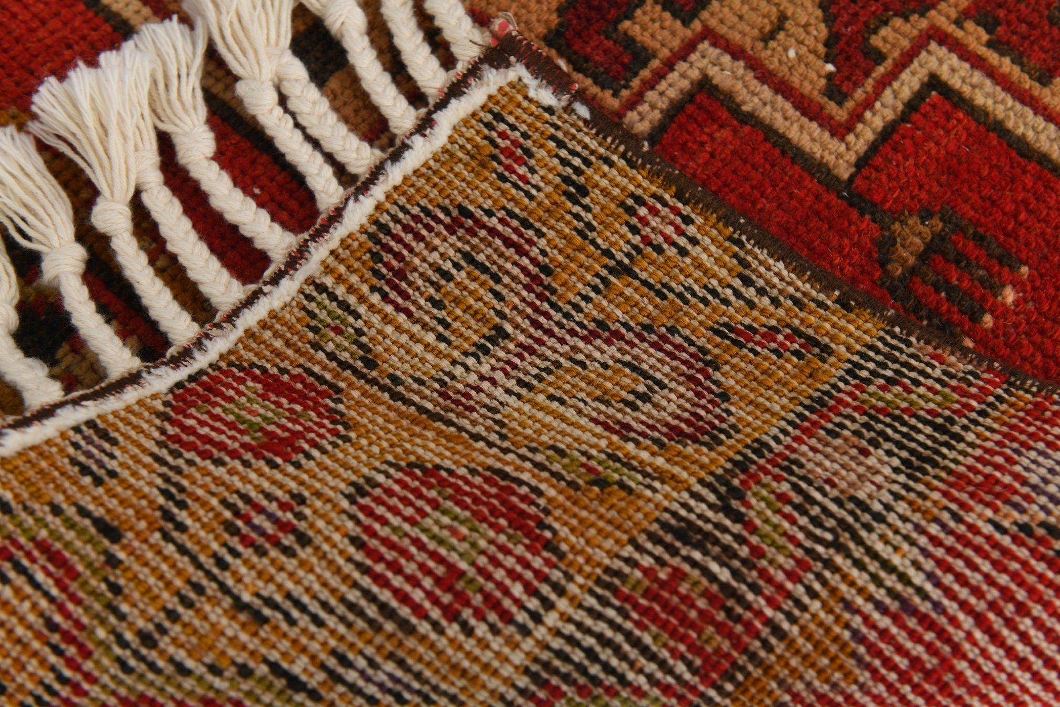 Vintage Doormat 1'8" x 3'2" ft