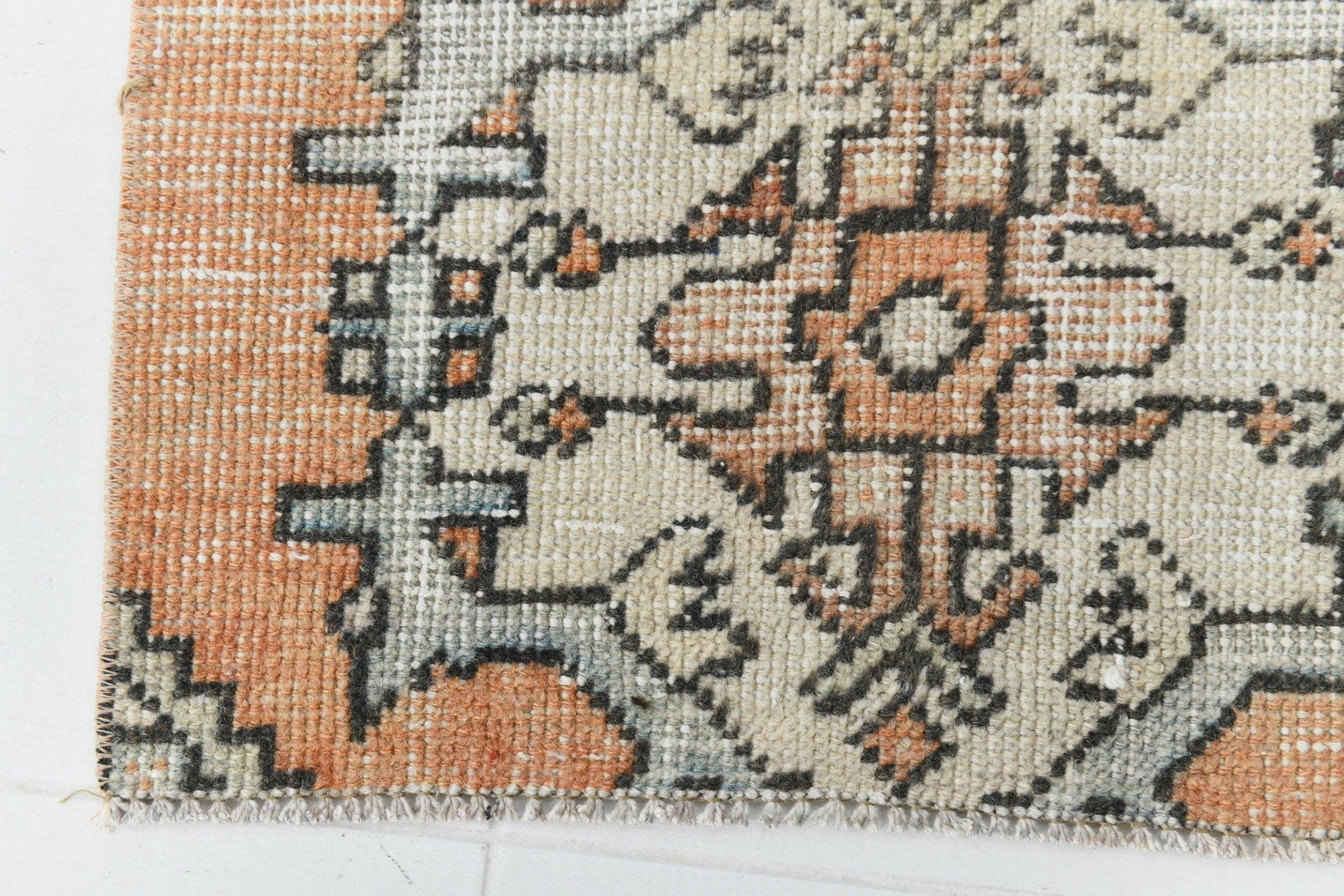 Vintage Doormat 1'9" x 2'9" ft