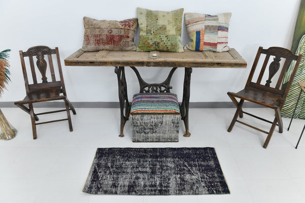 Vintage Doormat 1'9" x 3'8" ft