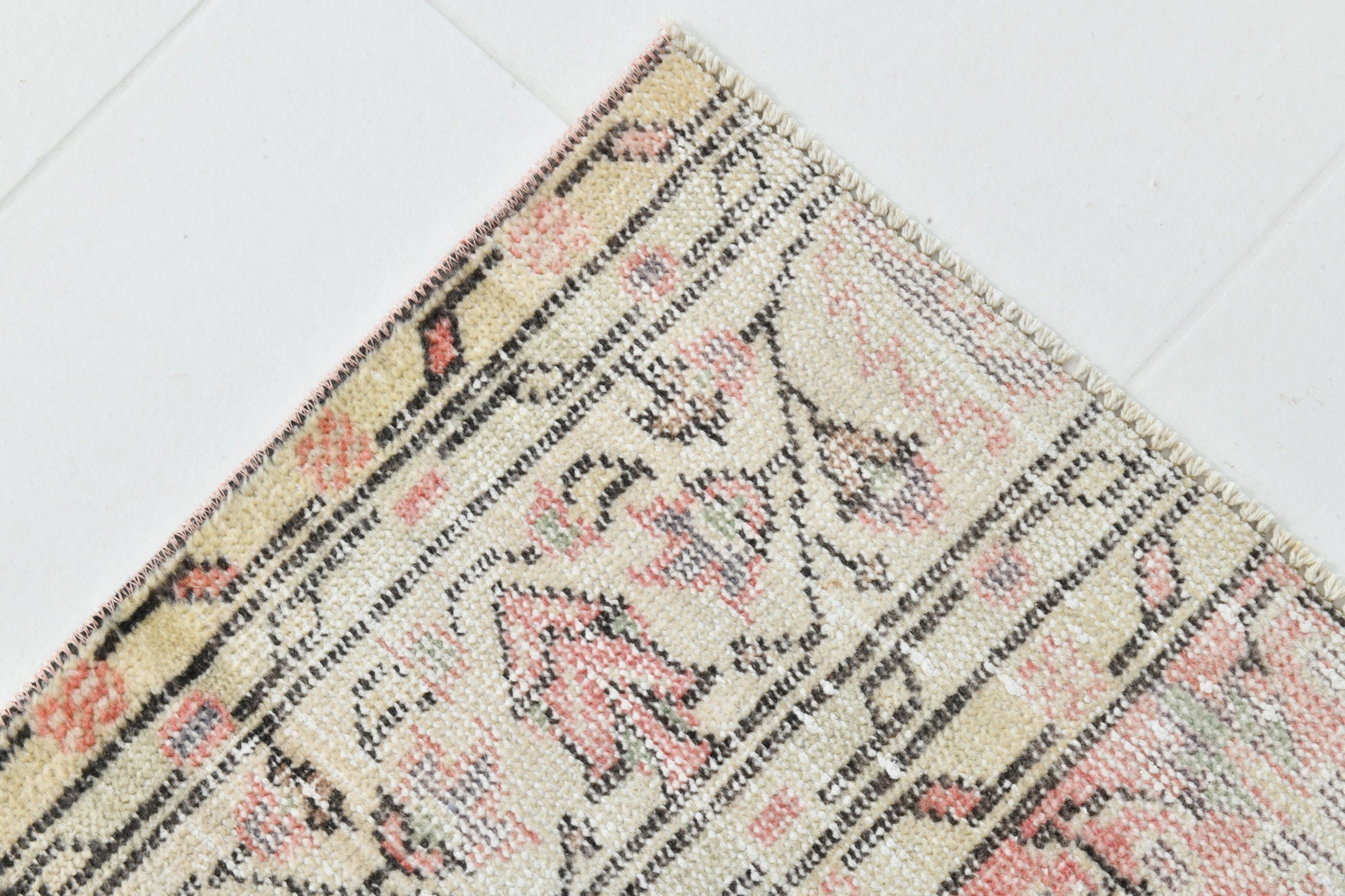 Vintage Doormat 2'0" x 3'6" ft