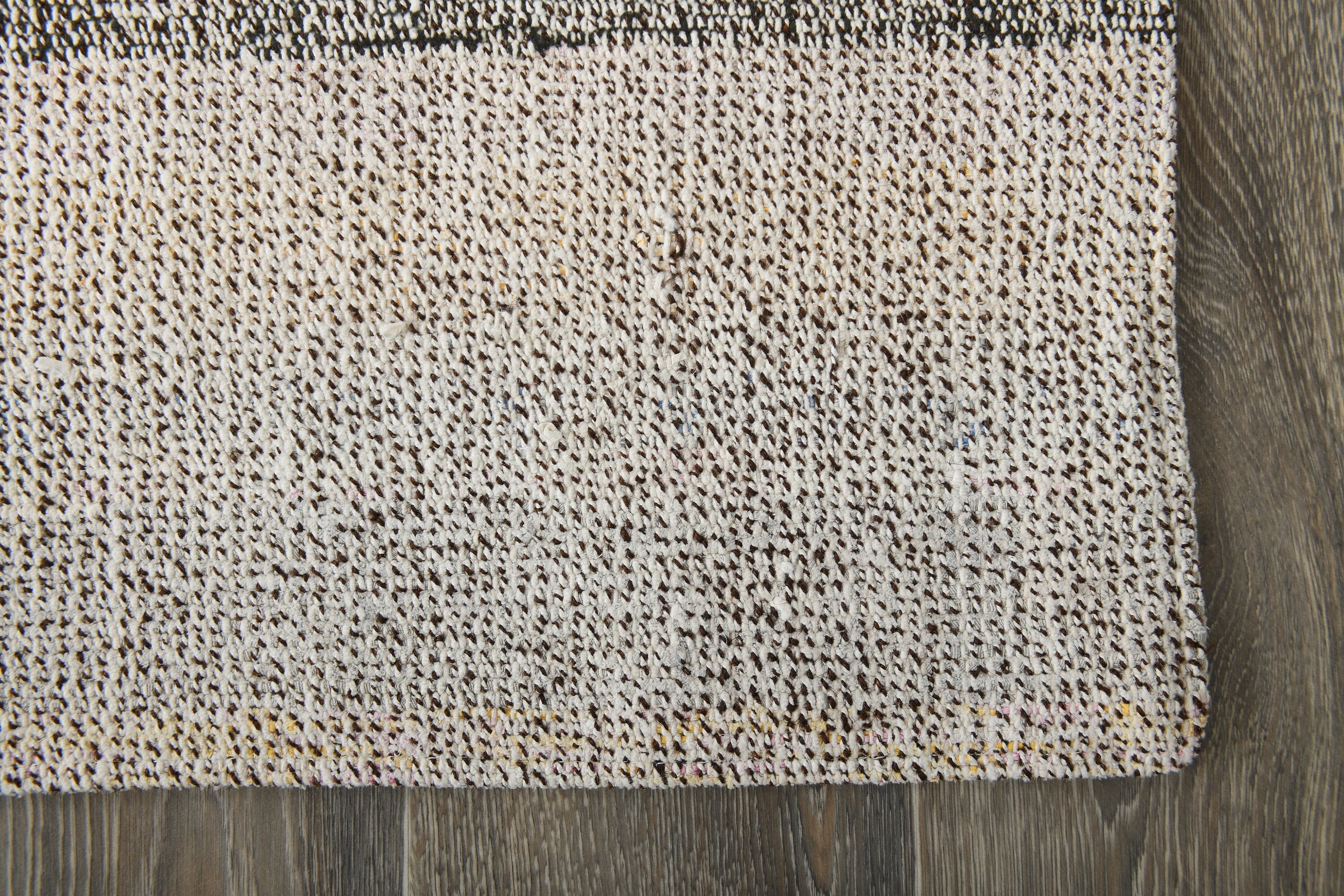 Vintage Flatweave Kilim 2'4" x 7'12" ft