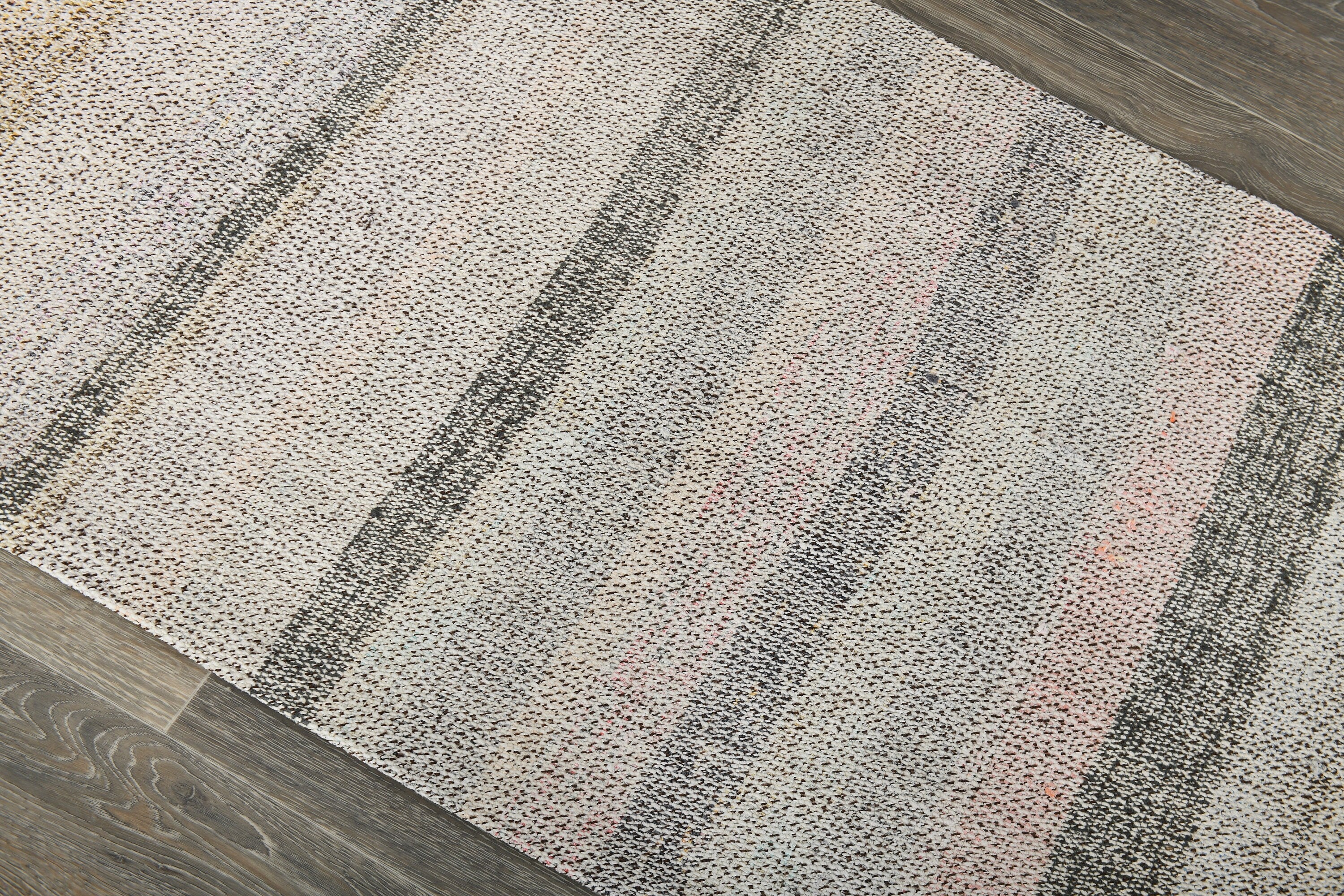 Vintage Flatweave Kilim 2'4" x 7'12" ft
