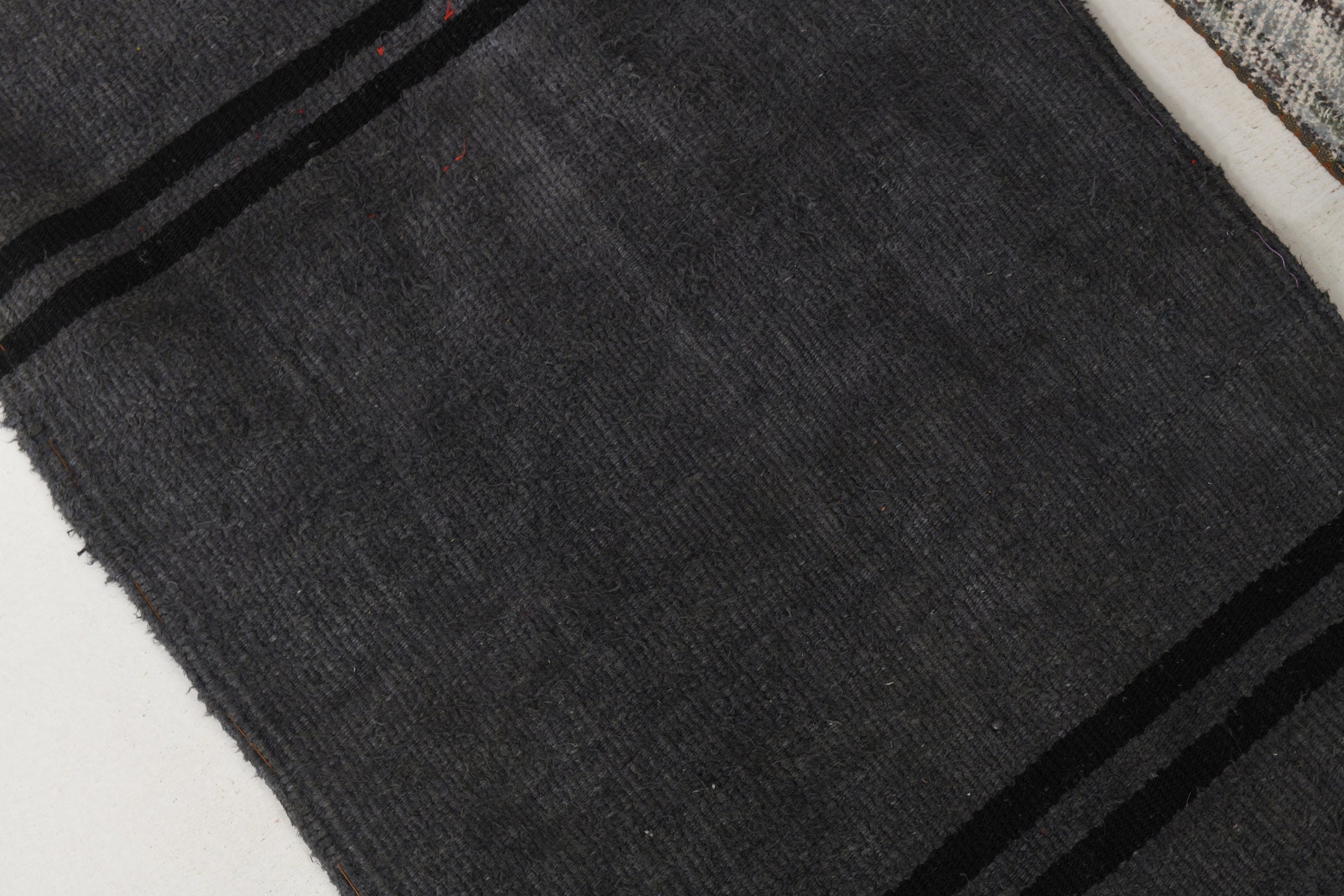 Vintage Hemp Kilim 1'12" x 6'11" ft