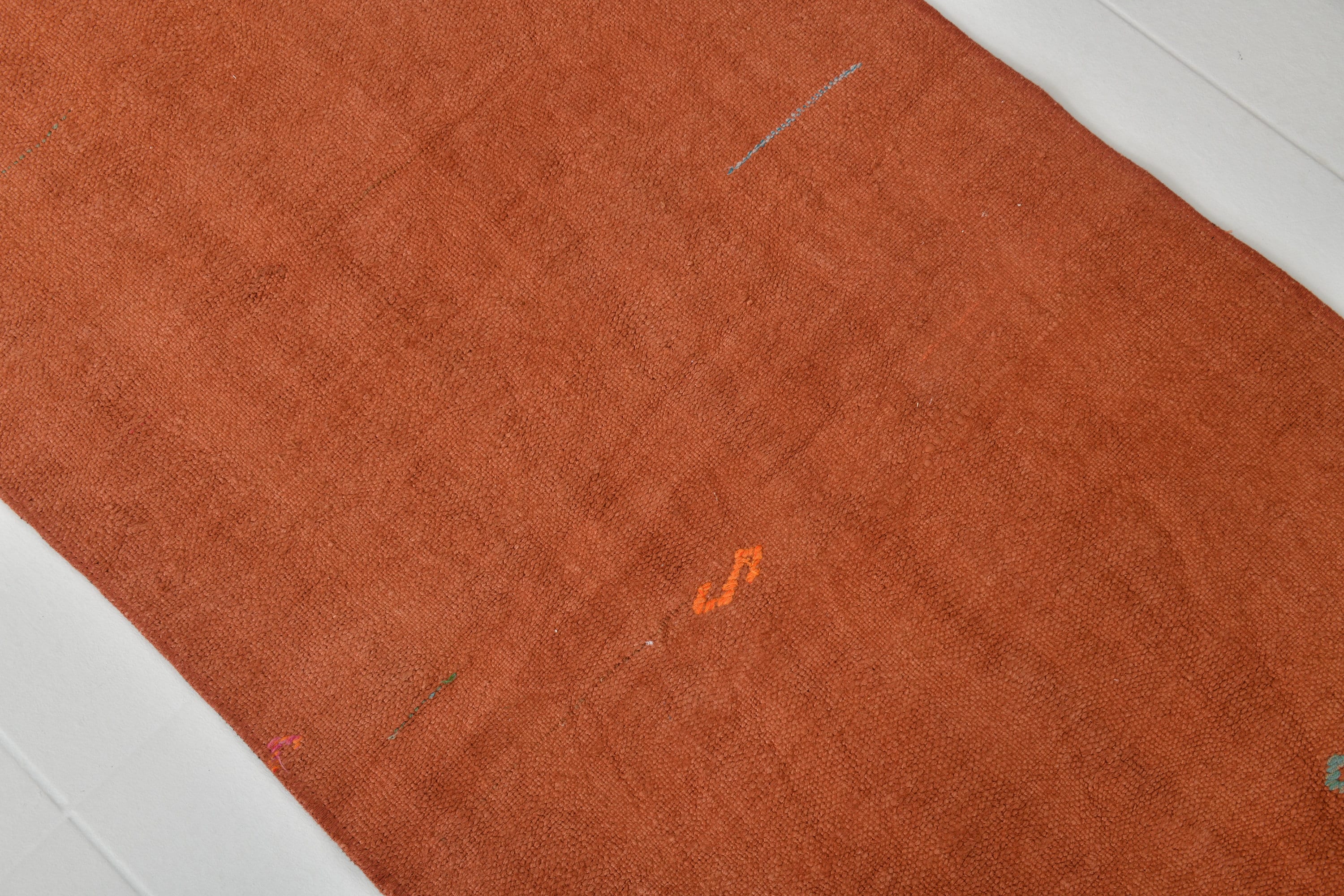 Vintage Hemp Kilim 2’1’’ x 8’4’’ ft